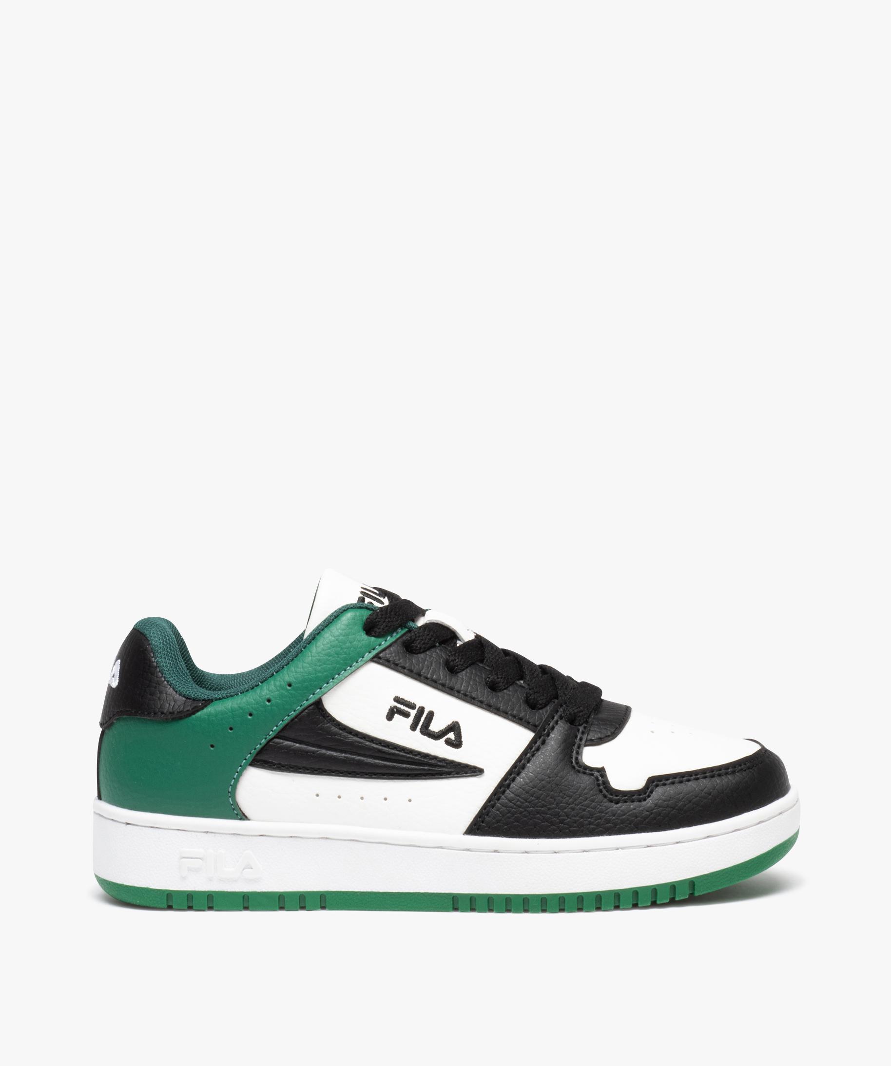Baskets garcon tricolore a lacets FILA