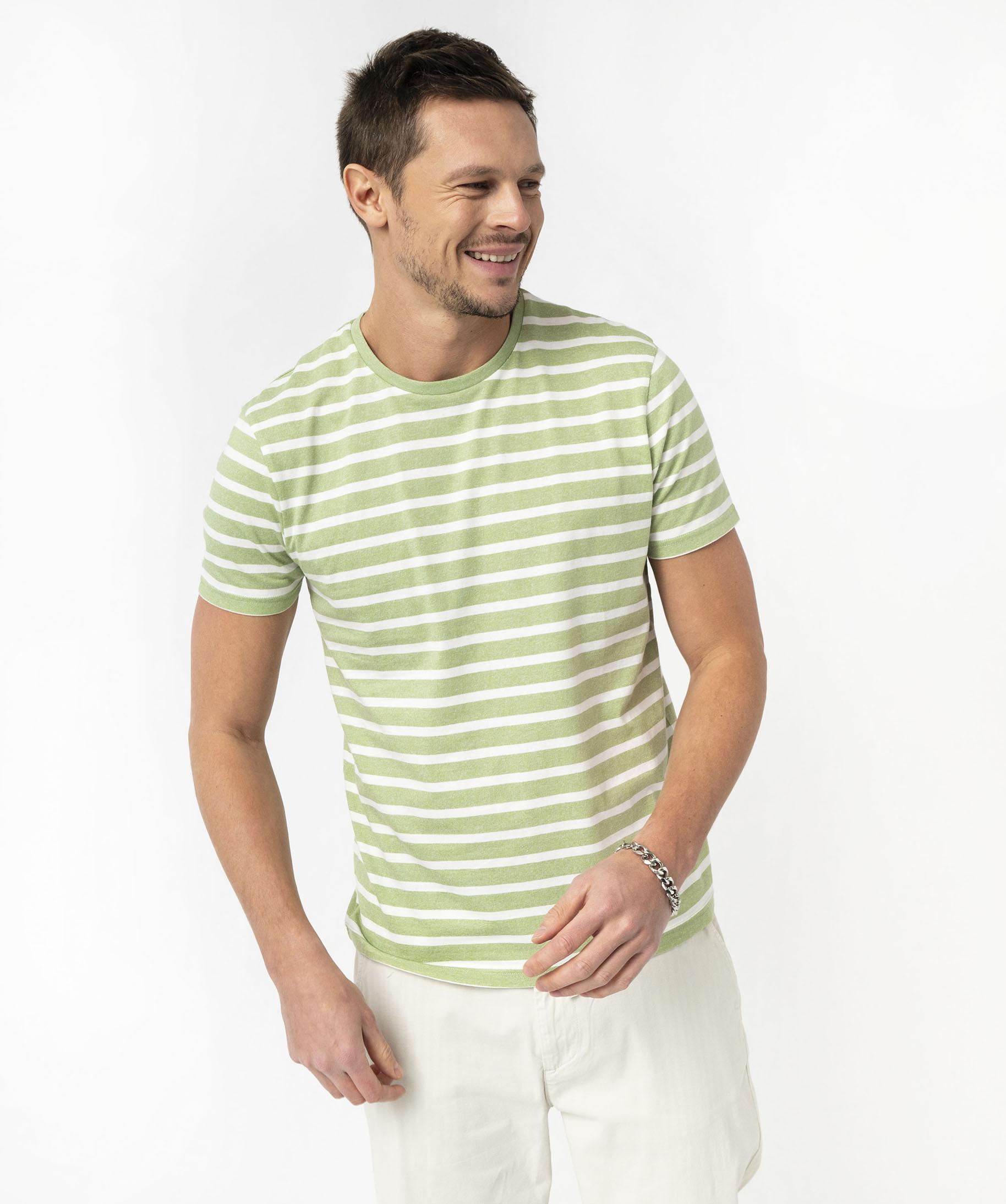 Tee-shirt MC rayé bleu GAP Taille M - Vêtements