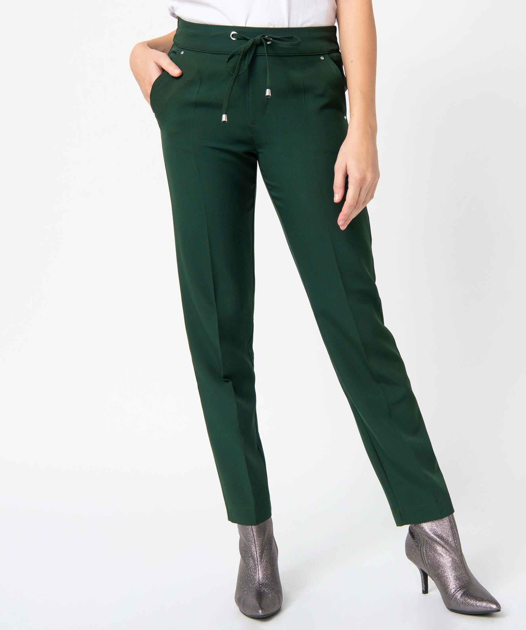 Pantalon Large Vert Femme - Cache Cache