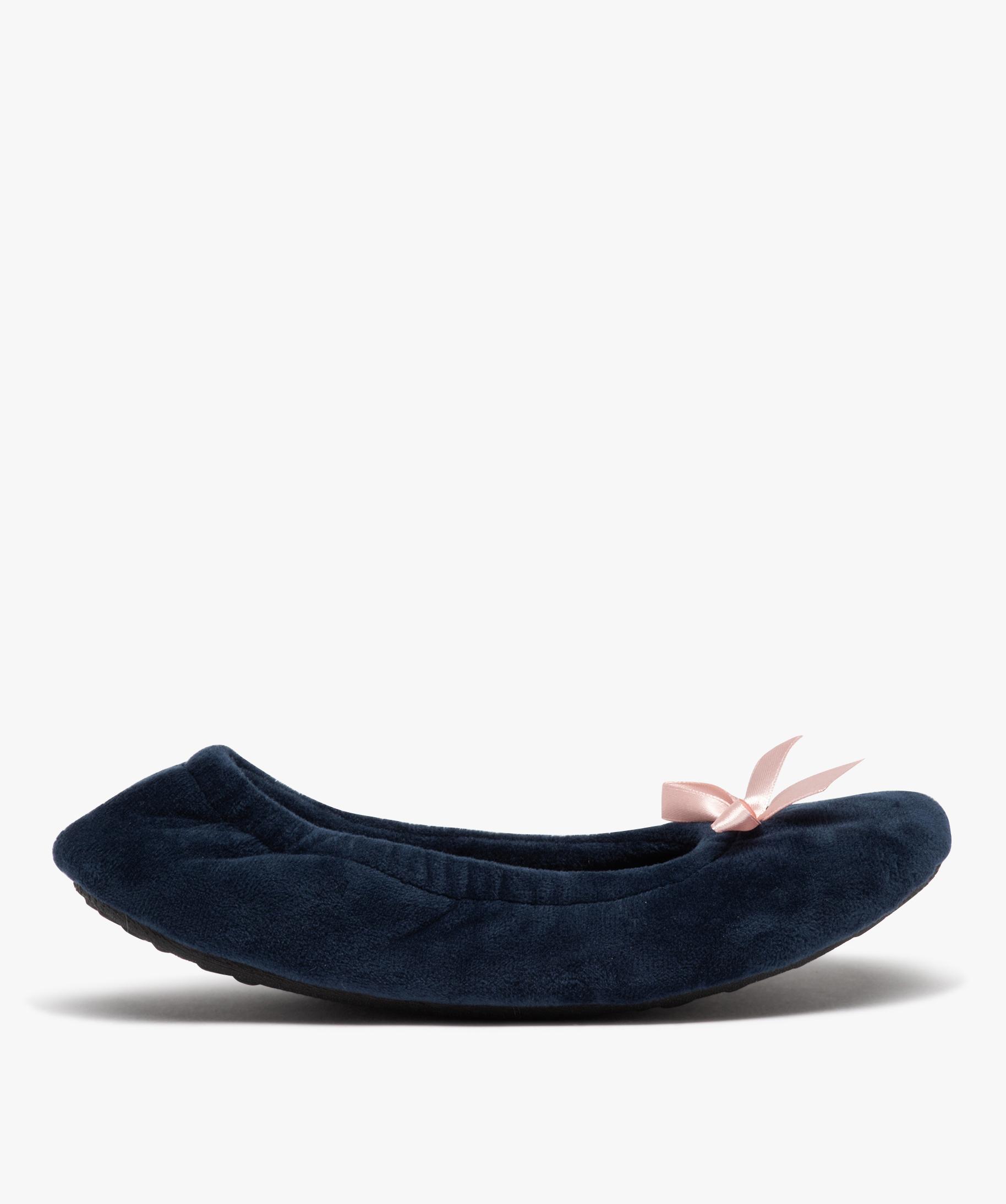 Chaussons Ballerines Femme En Velours Léopard - Doublure Douce, Semelle Caoutchouc, Fabriqué En Espagne - 5