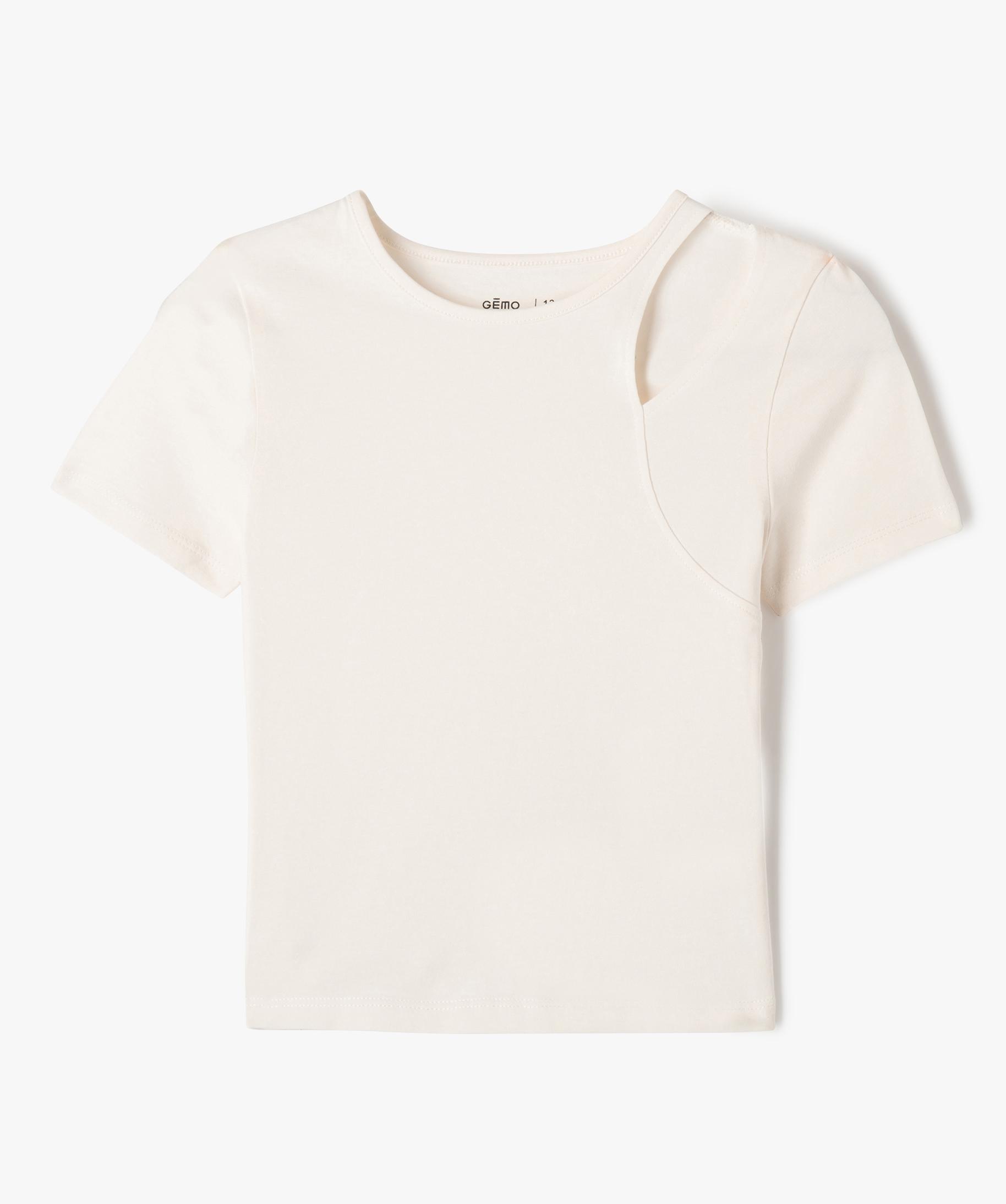 Tee-shirt Sanctuary épaules Découpées Orange Rouille - Taille M - Neuf Avec étiquette