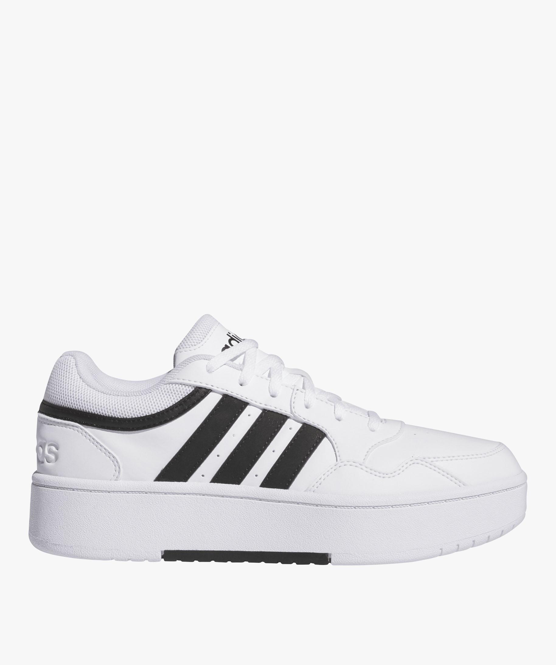 Baskets femme a semelle plateforme avec lacets et bandes laterales Adidas