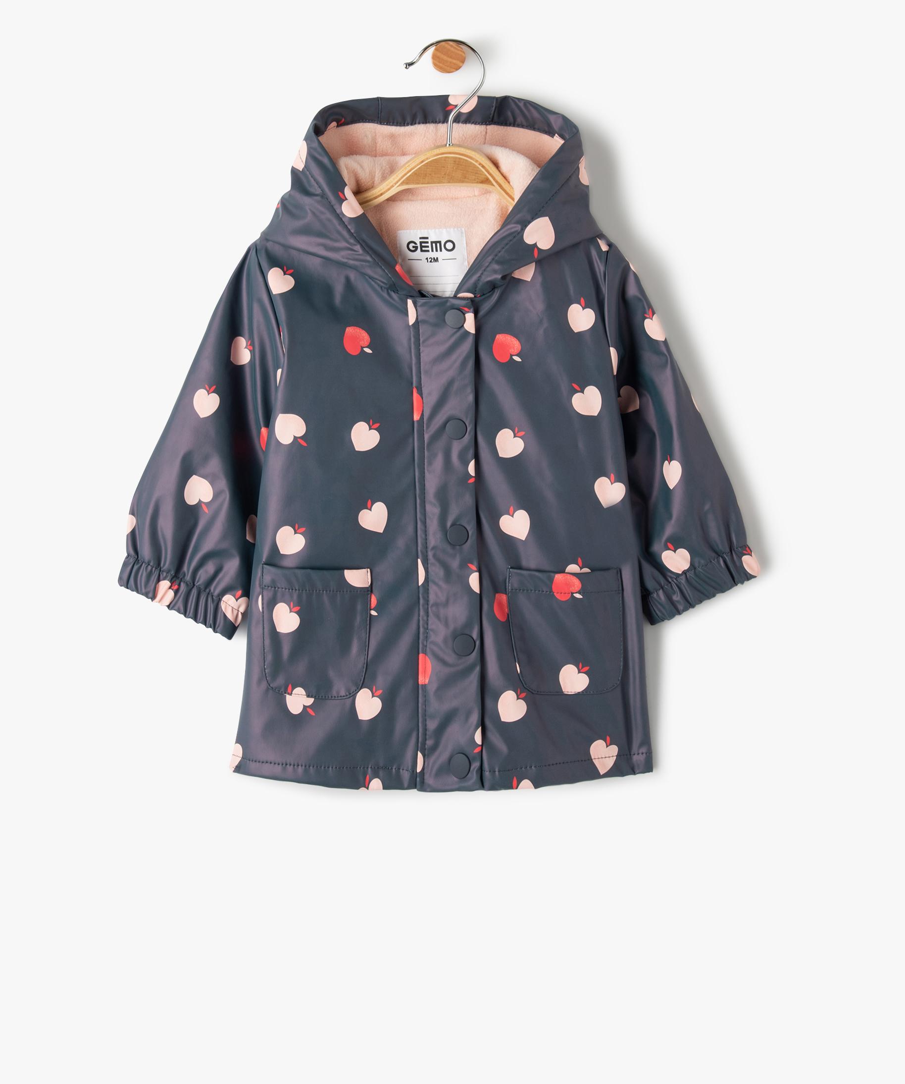 Dors-bien Bébé Fille Doublé Polaire - Zip Double Sens, Facile à Enfiler - Lavable En Machine, Doux Et Chaud Pour La Nuit
