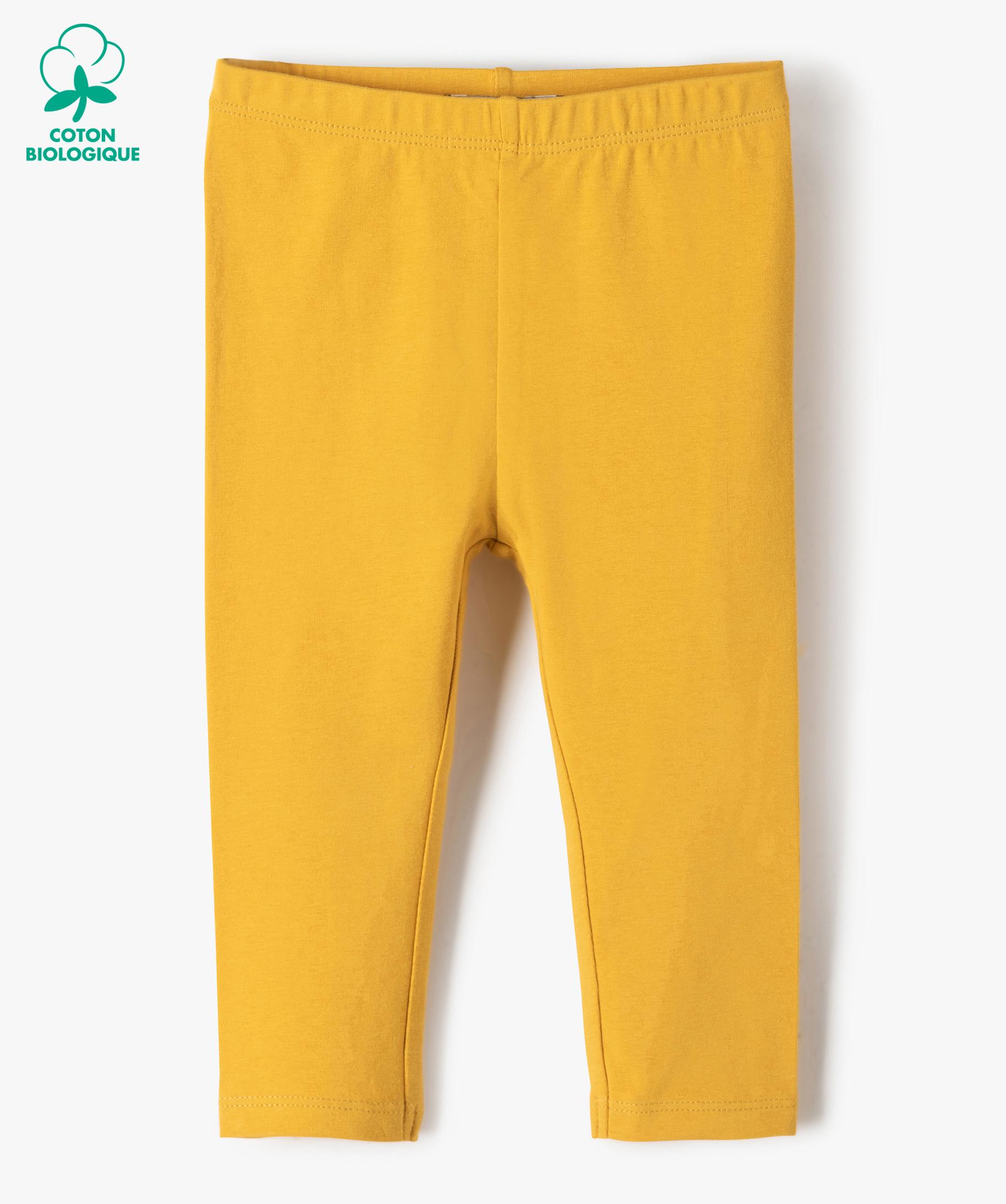 Legging jaune sale fille