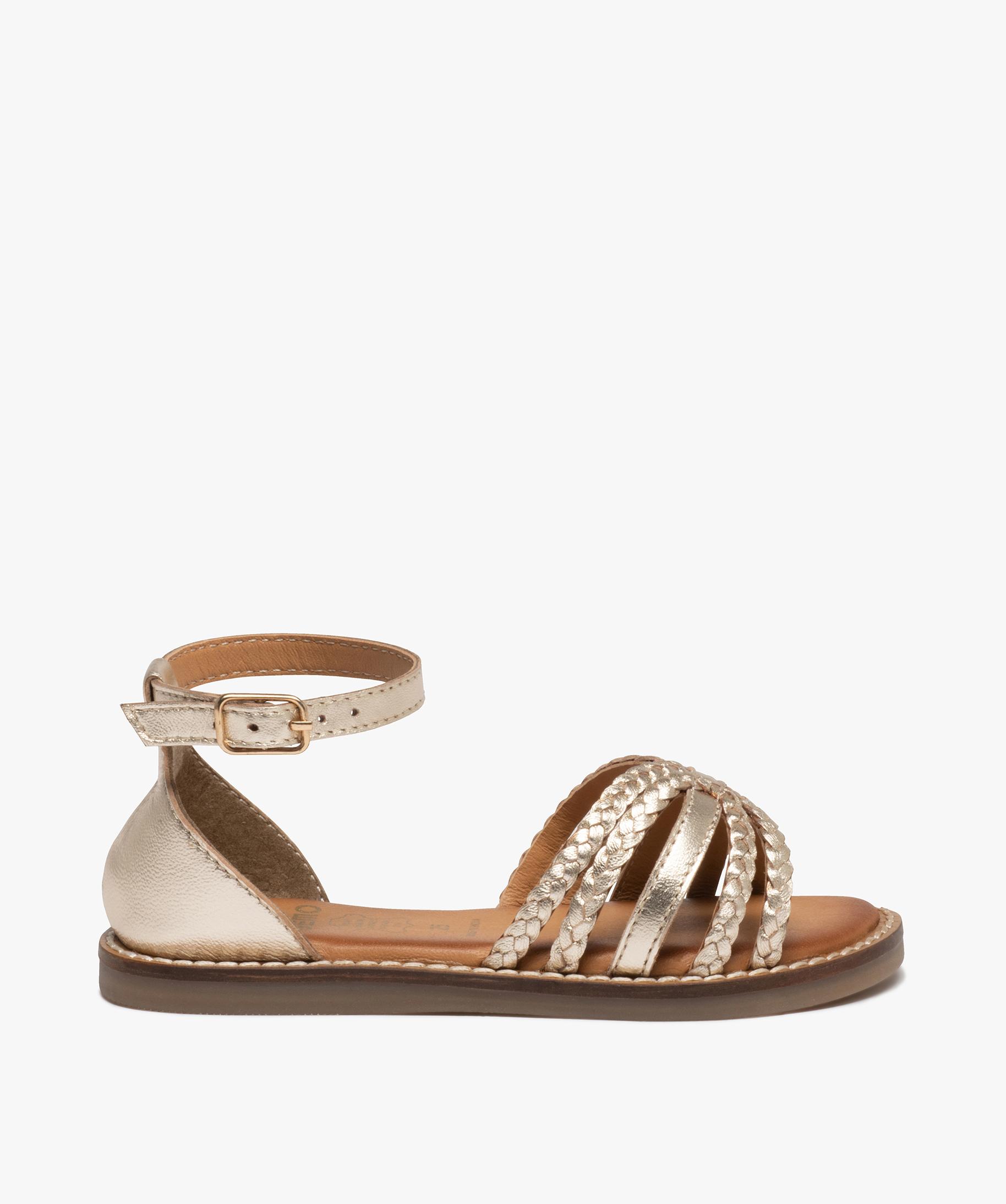 sandales bout fermé fille