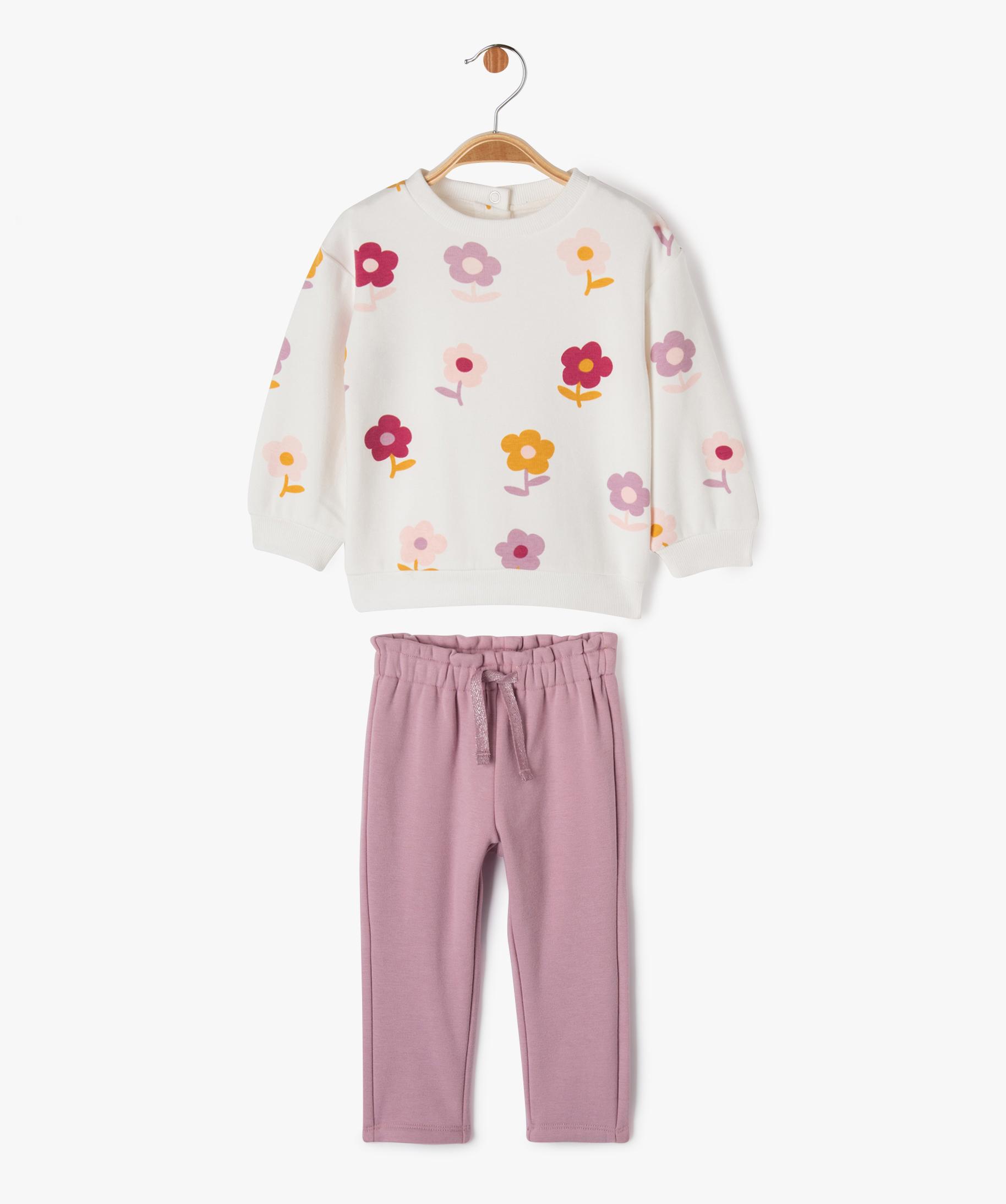Ensemble molleton bebe fille cheap