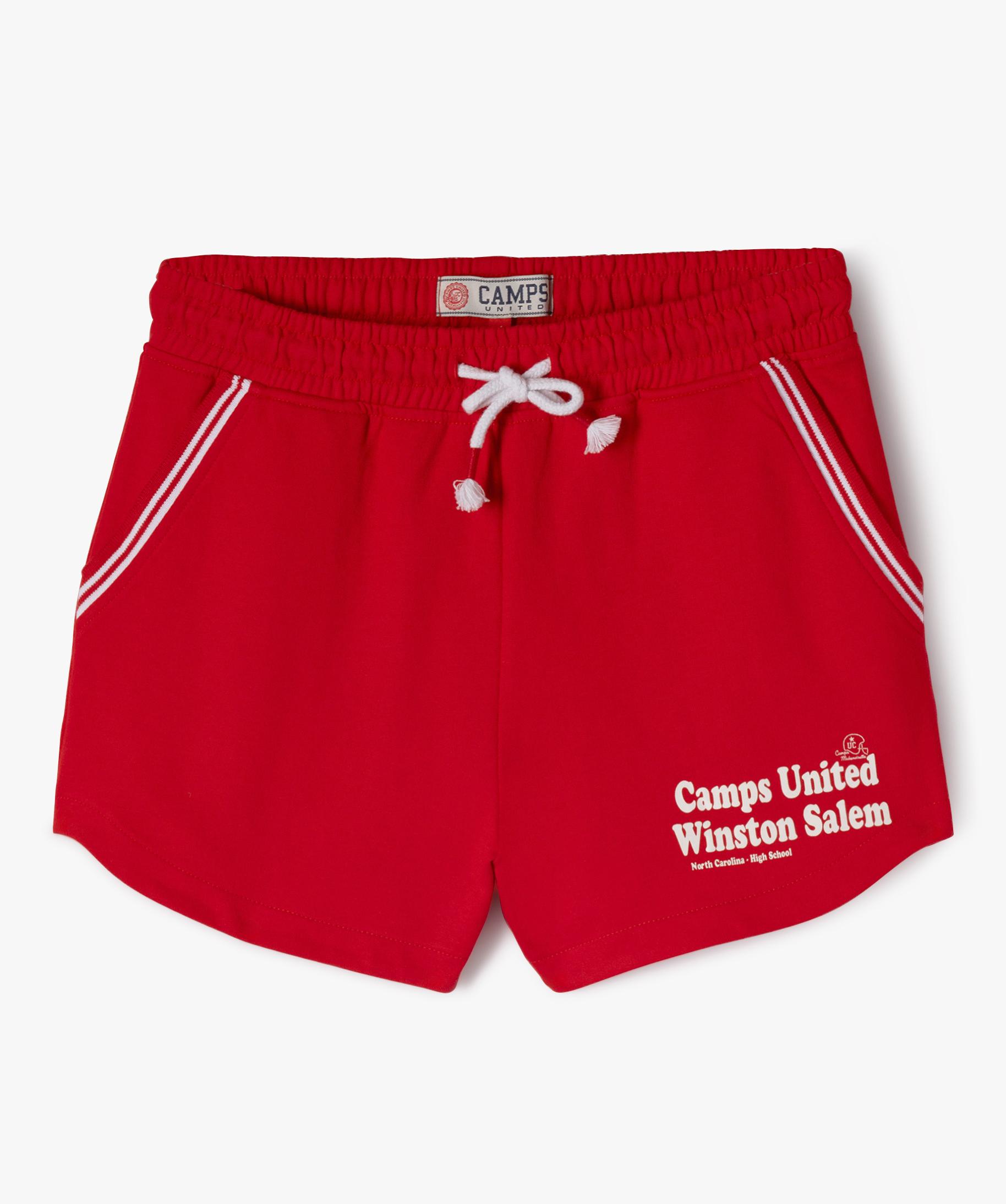 Short De Sport Avec Taille lastique Fille Camps United Rouge GEMO