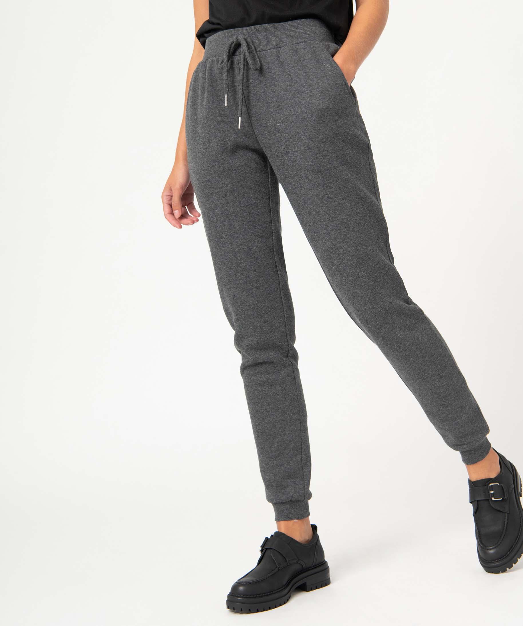 Pantalon de jogging molletonné femme