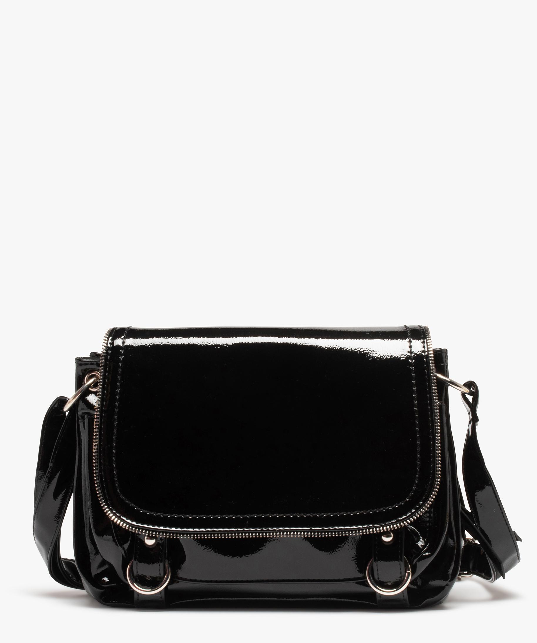 Sac à main vernis noir cheap