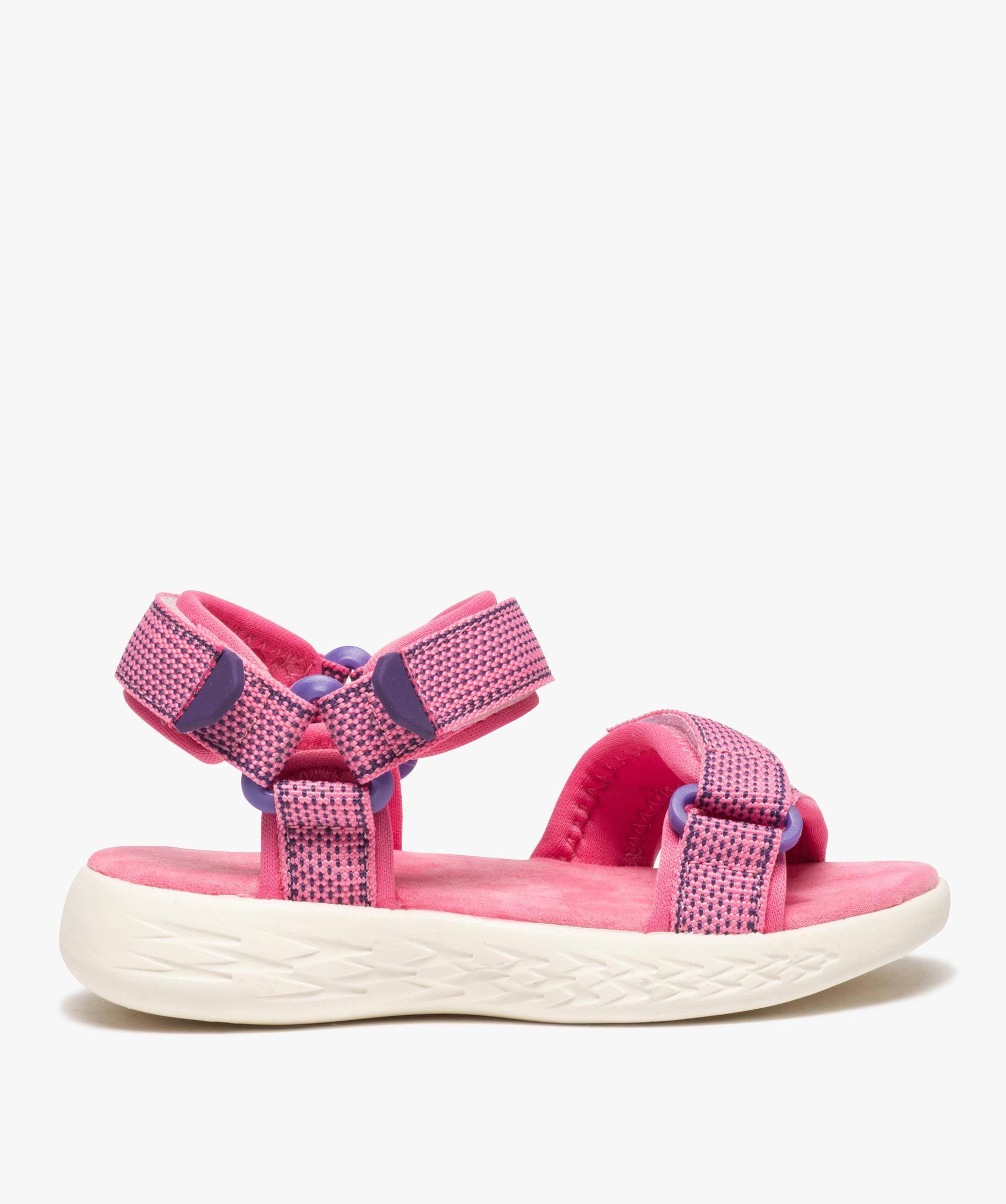 Sandales sport fille extra l g res scratch rose GEMO