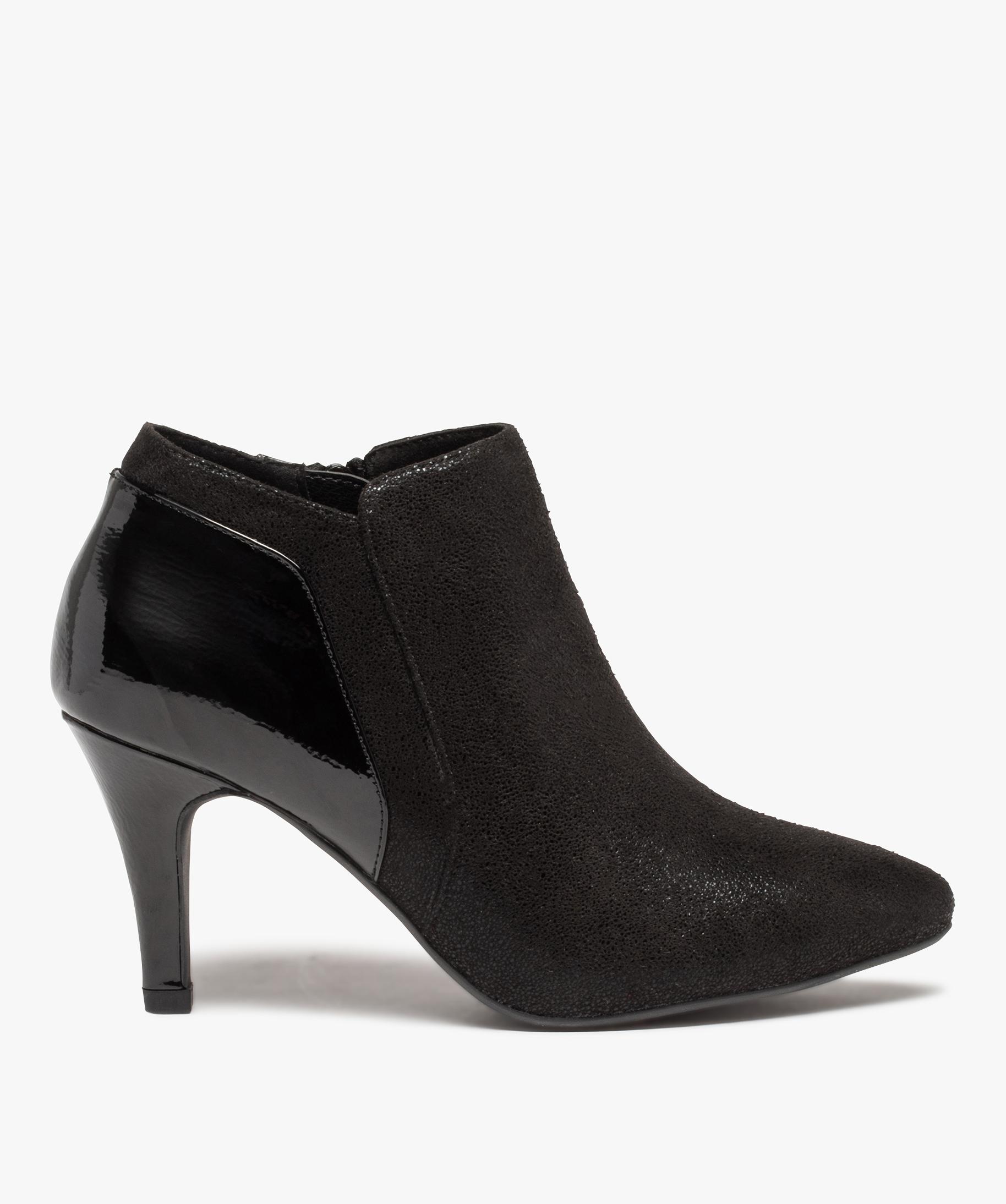 Low boots femme petit talon sales