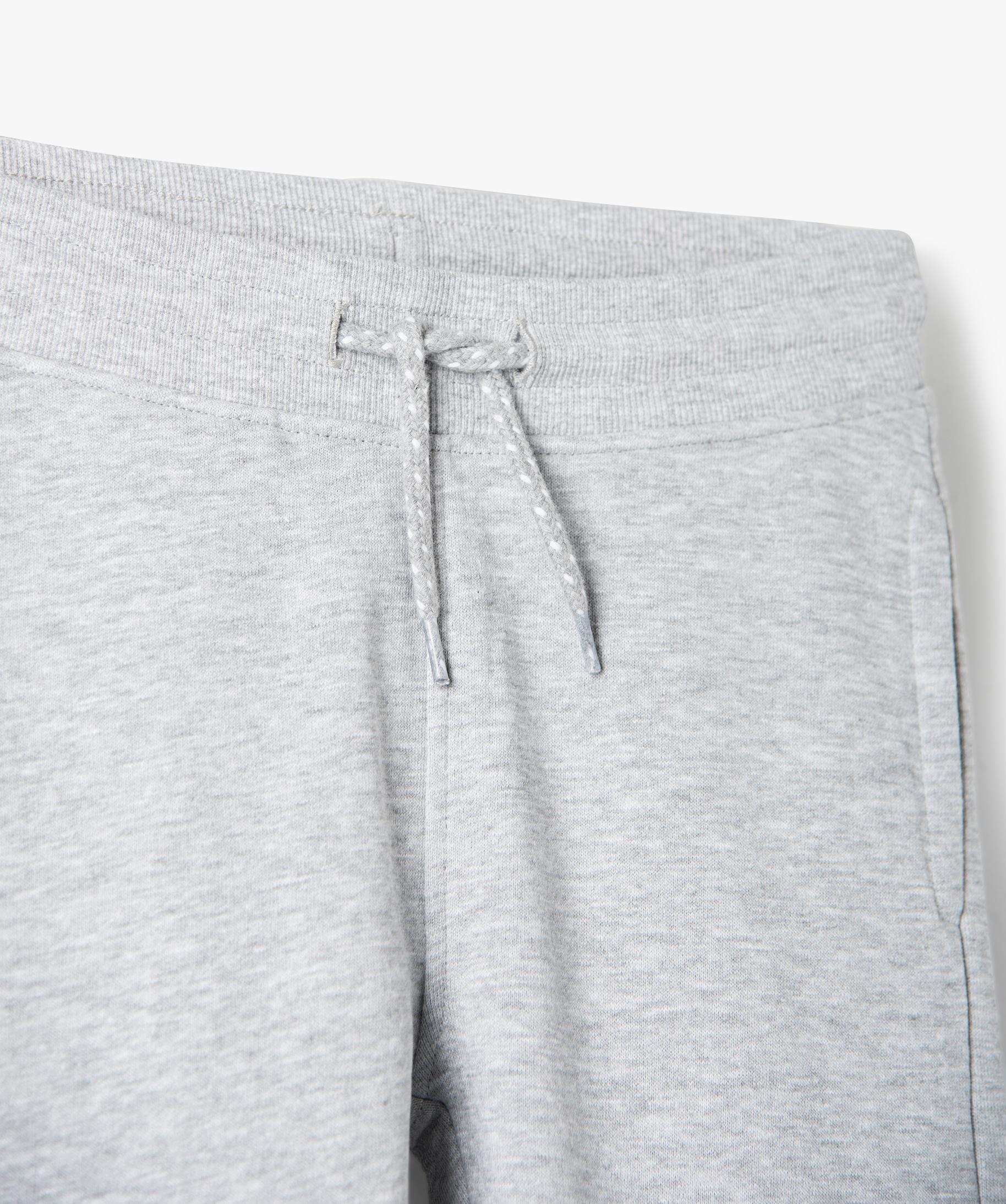 Molleton Gris 14 Ans VERTBAUDET En Molleton Gris Moyen Chiné 3A Pantalon Jogging Garçon