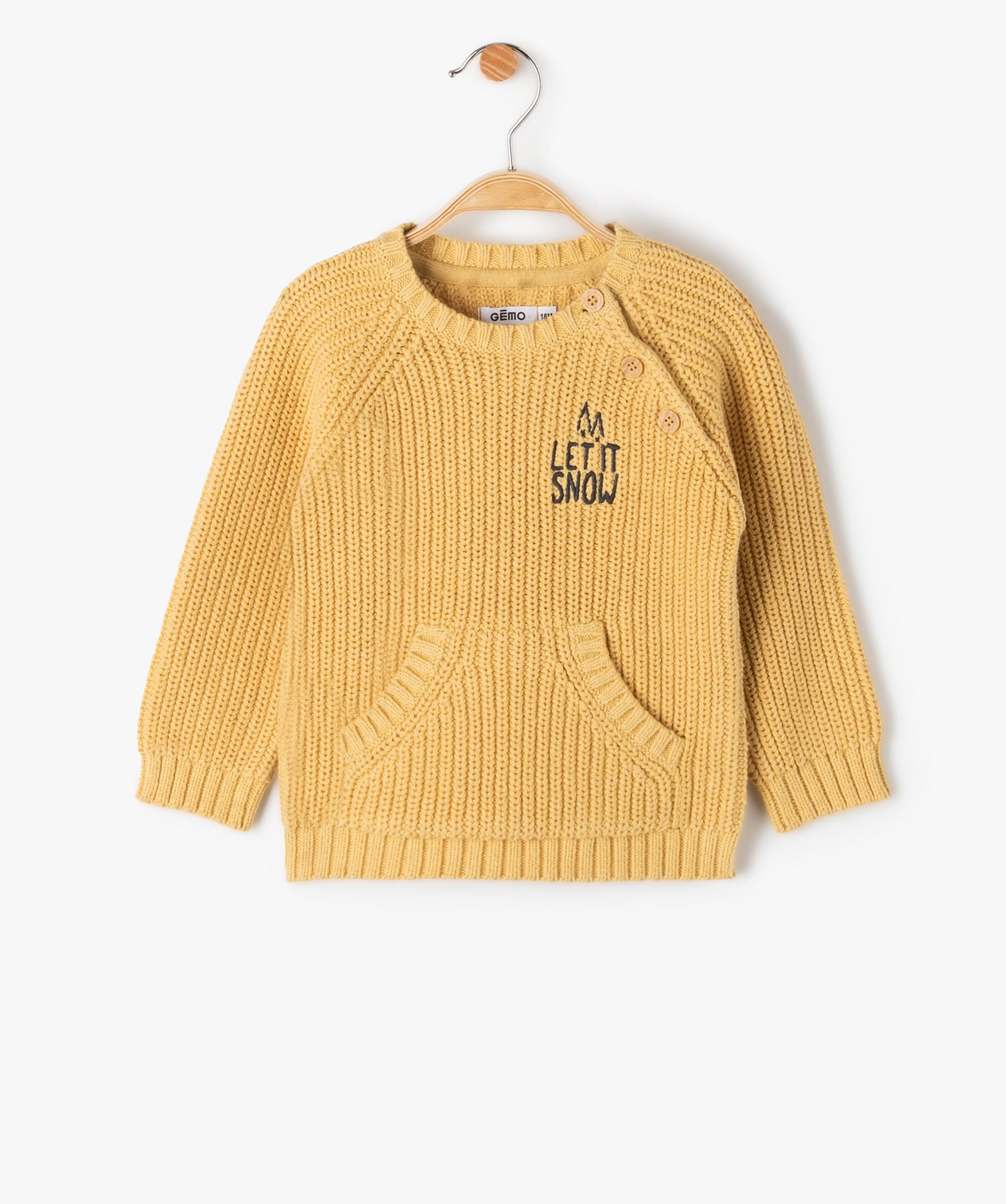 Pull kangourou bebe store