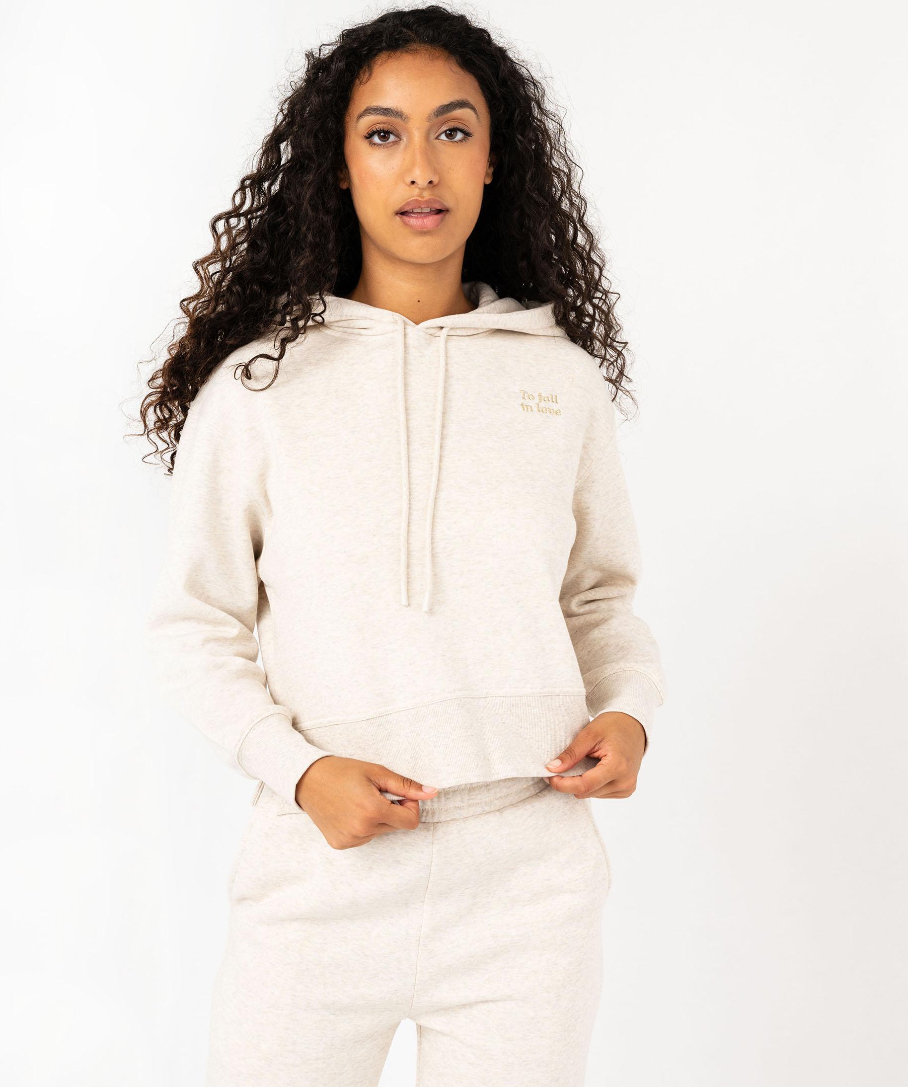 Sweat à Capuche Gap Femme Gris Léger - Taille M, Détail étoile Dorée, Neuf Sans étiquettes