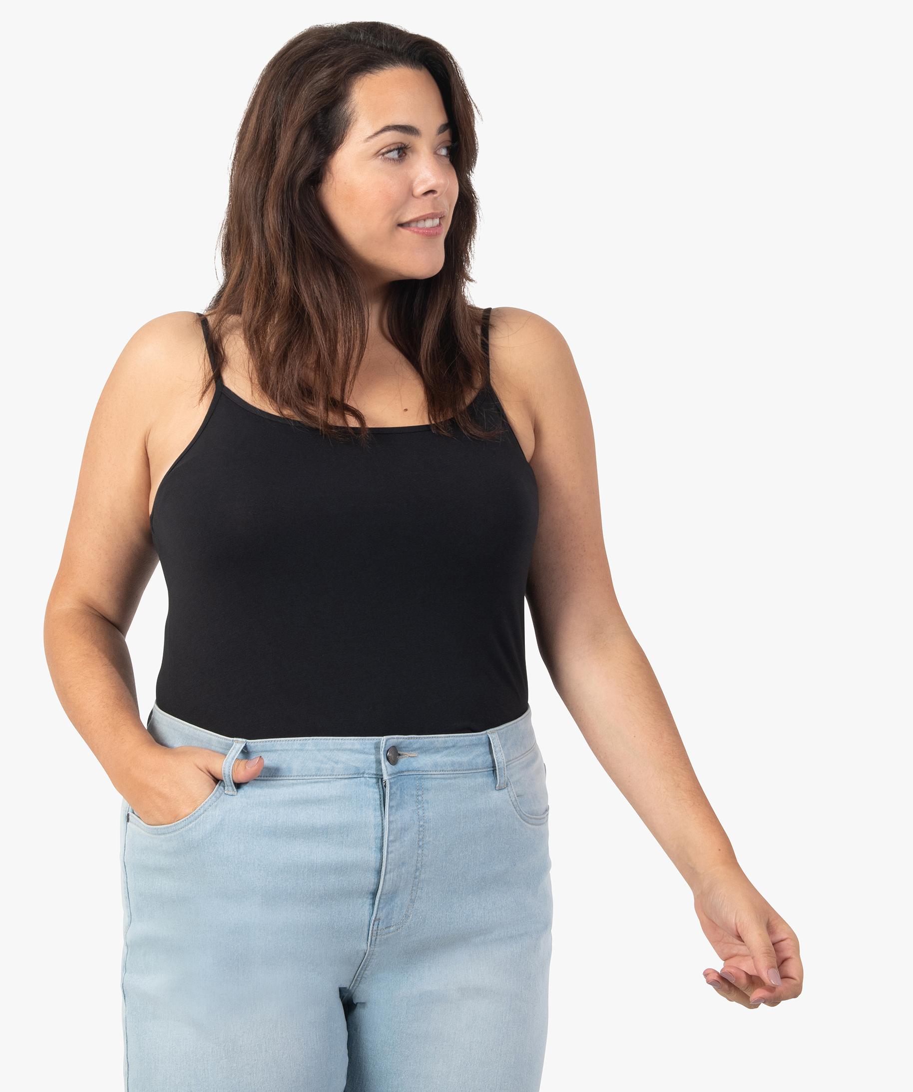 Débardeur Swing WearAll - Taille Grande 44 à 50, Viscose Extensible - Look Décontracté Et Confortable