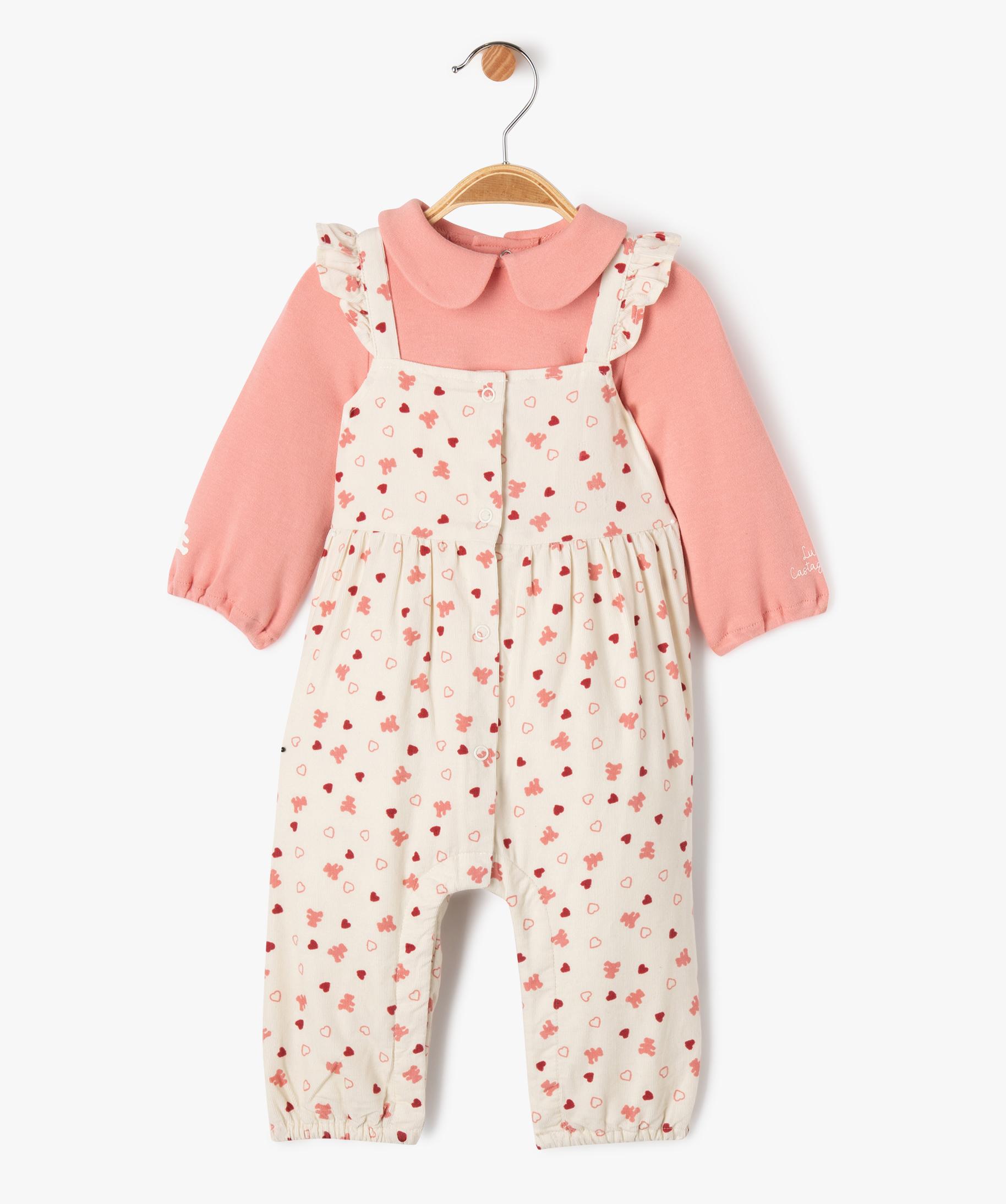 Ensemble Body Bébé Fille H&M - Très Bon état, Léger Usage, Prêt à Porter