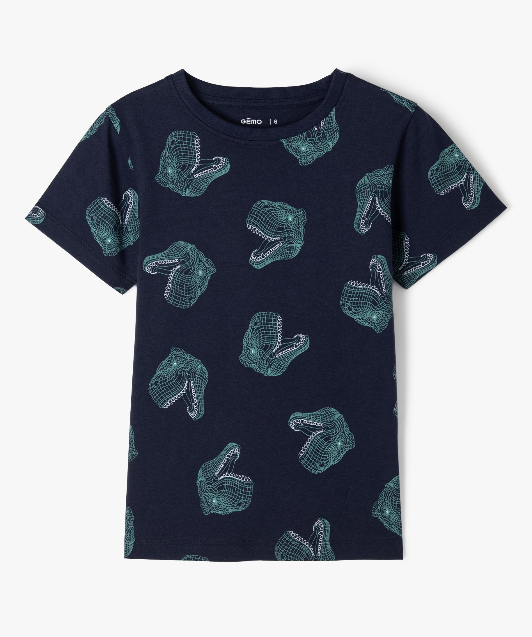 Tee-shirt imprimé graphique manches courtes