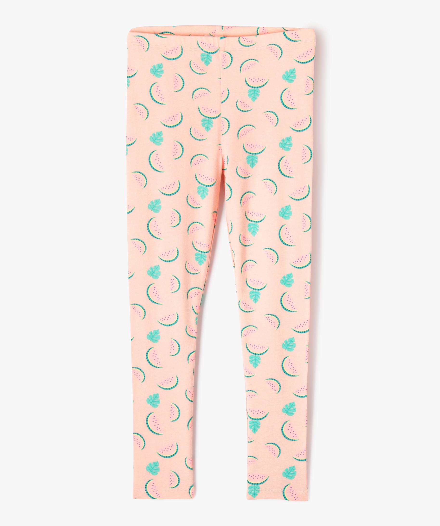 LCW Kids Leggings pour Filles avec Taille Élastiquée - W59272Z4-HRC