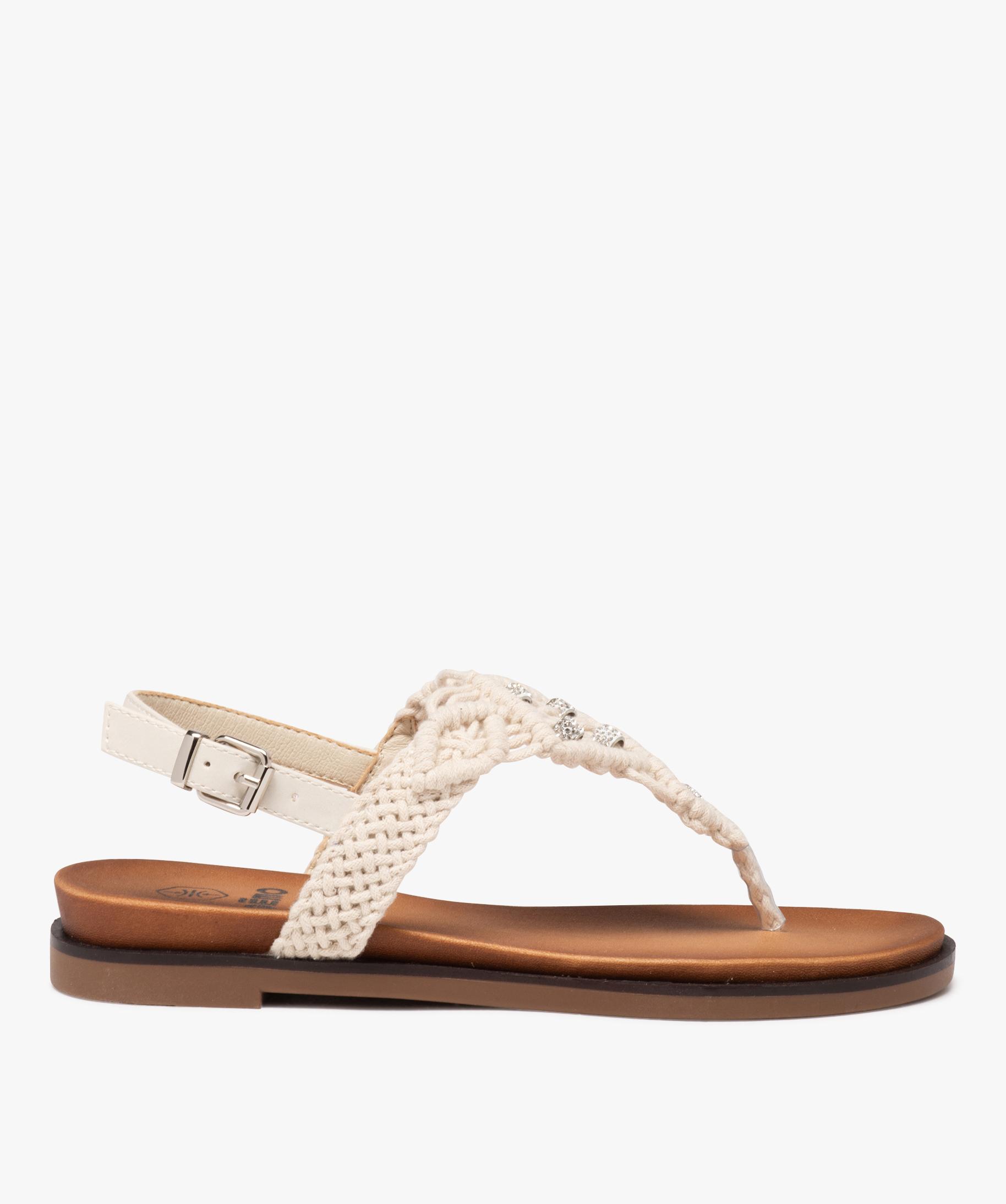 Sandale macramé pour femme sales