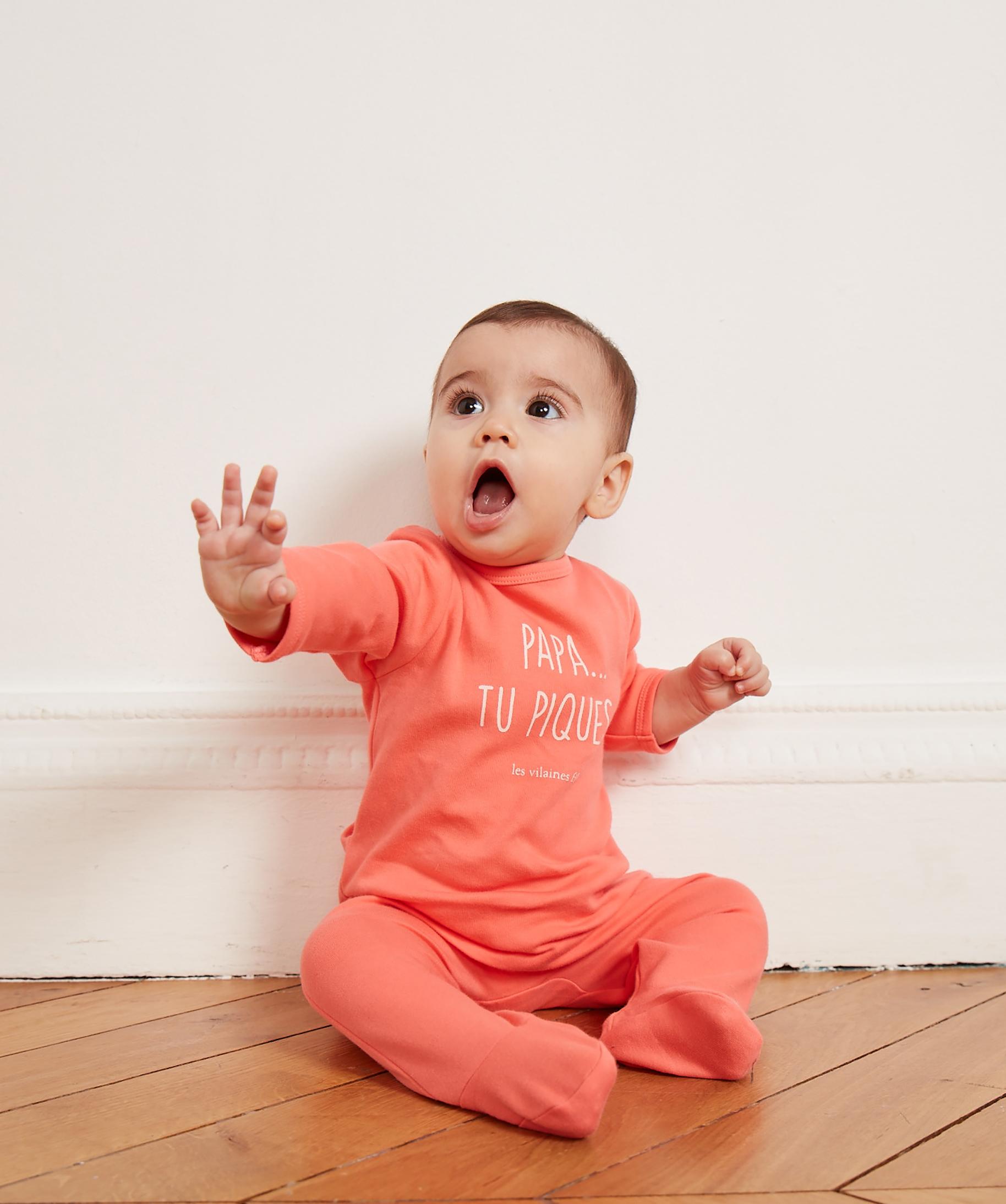 Pyjama Bebe Fille A Message Humoristique Gemo X Les Vil Gemo