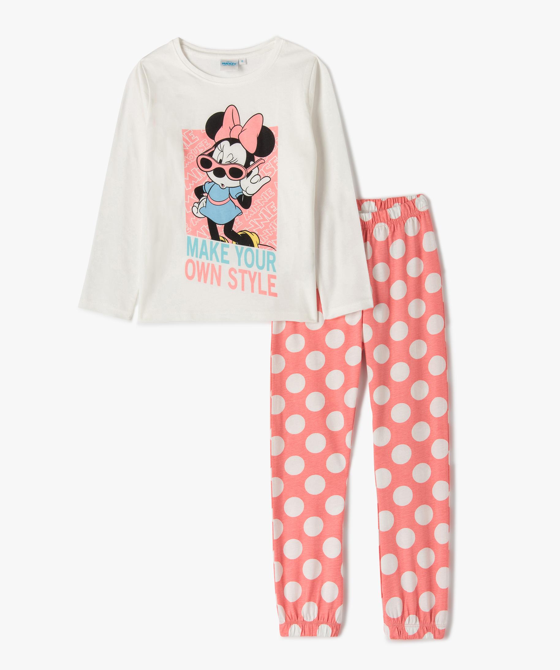 Pyjama minnie fille sales