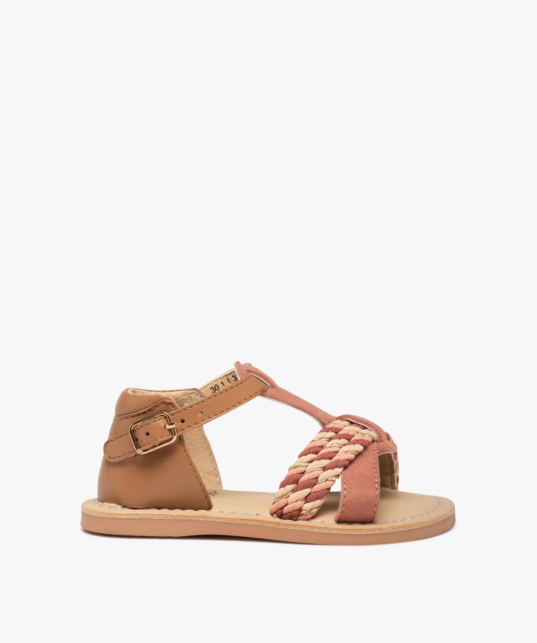 sandale dorée bebe fille