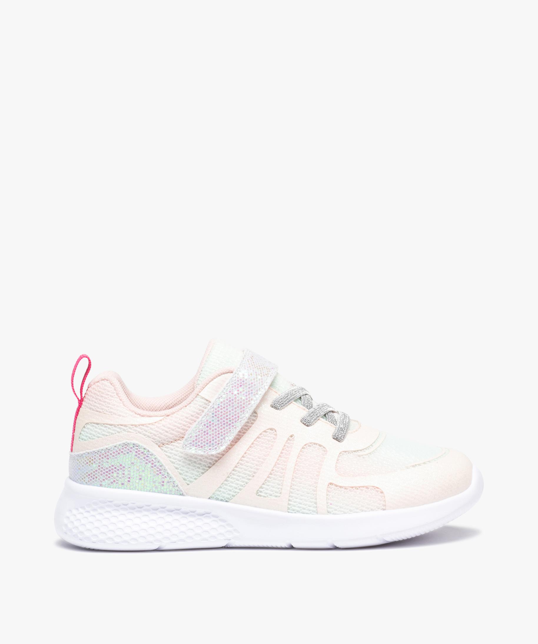Baskets fille multicolores  paillettes et  scratch multicolore | GEMO