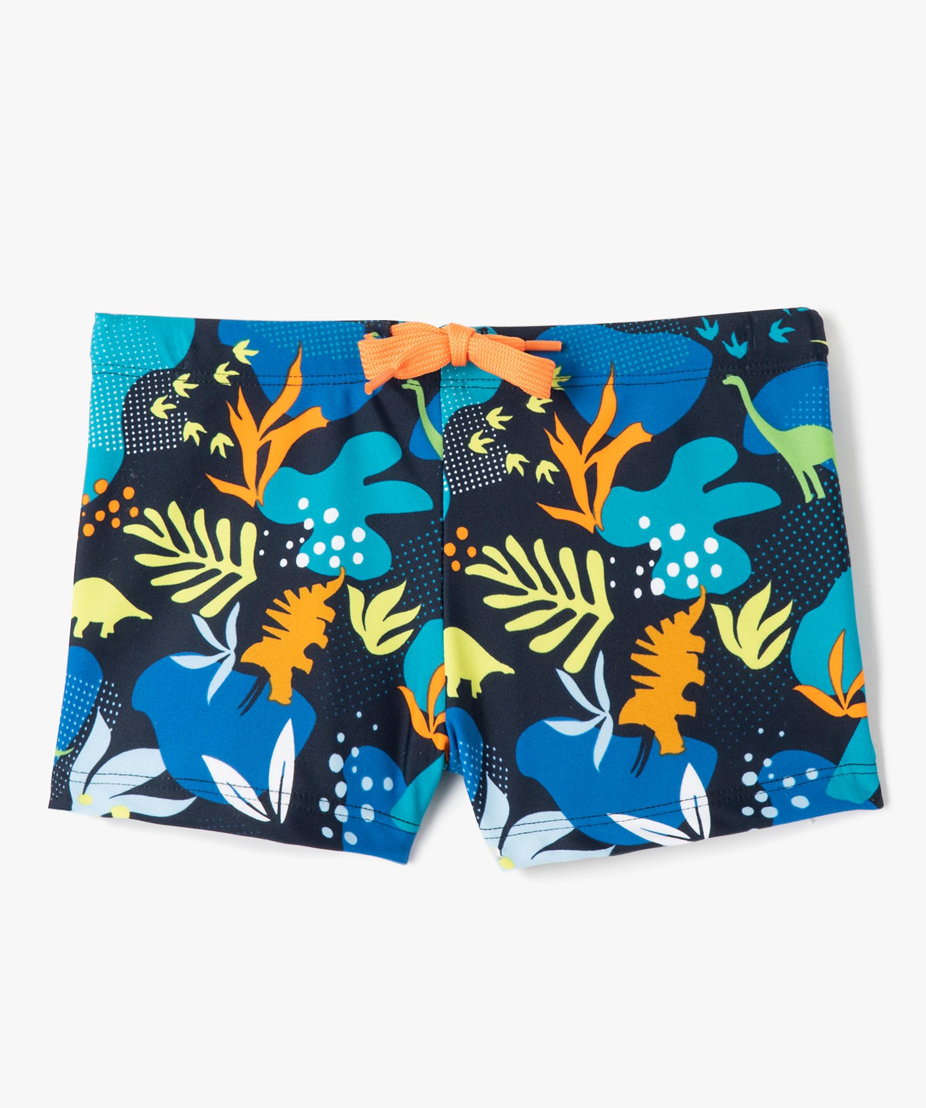 Bas De Bikini Shorty Etam – Taille FR38/EU36 – Motif Feuillage Vert Satiné – Neuf Avec Étiquettes