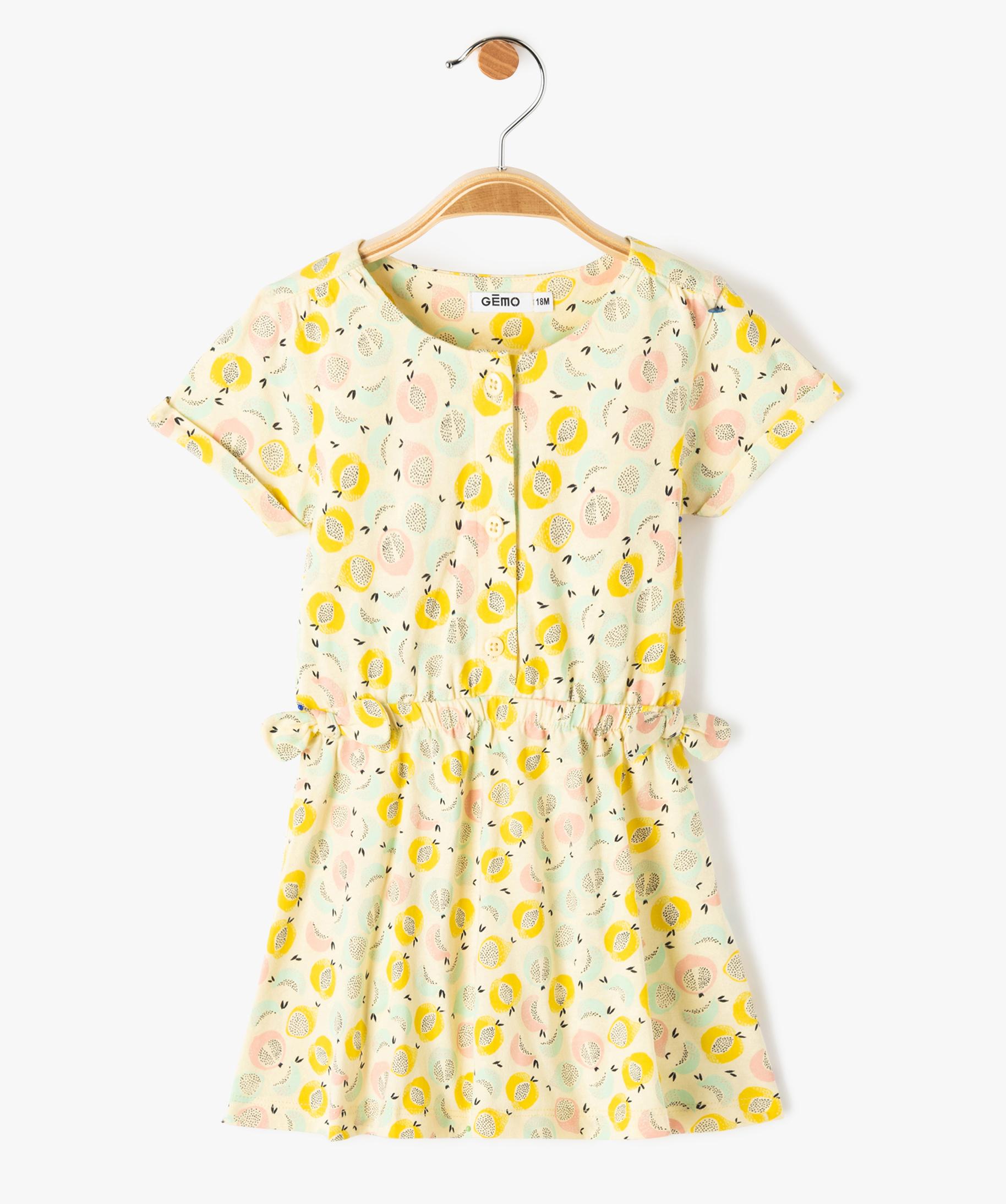 Gemo robe jaune sales
