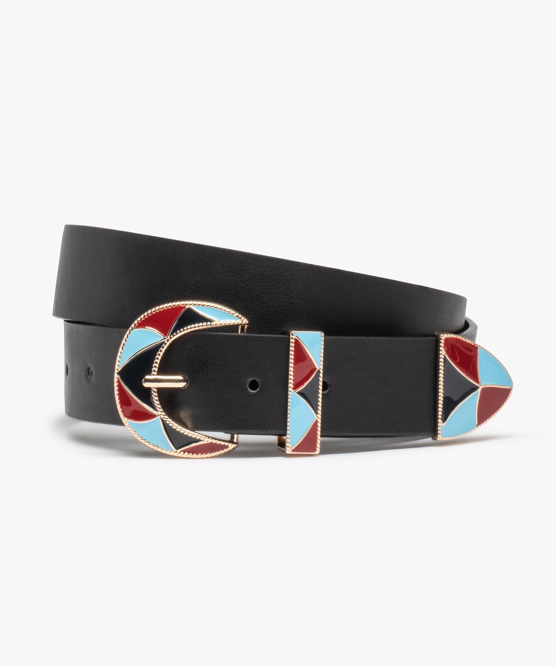 Ceinture Fantaisie Femme Couleur Safran - Neuve Avec étiquettes