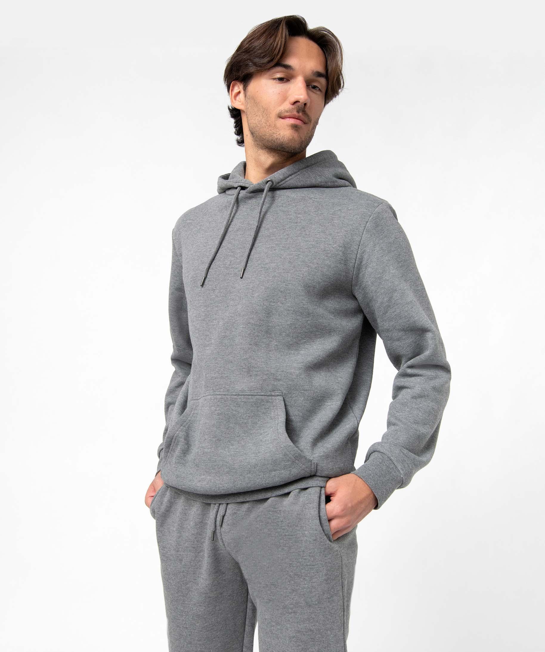 Sweat à Capuche Homme Gap, Gris, Fermeture éclair Intégrale, Taille S, Broderie évasée – Idéal Pour Toutes Les Saisons