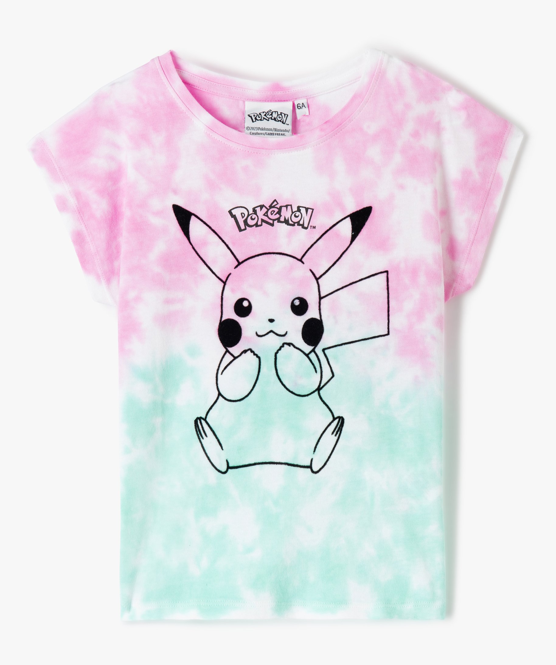 Acheter Tee-shirt enfant Pokémon Rose ? Bon et bon marché