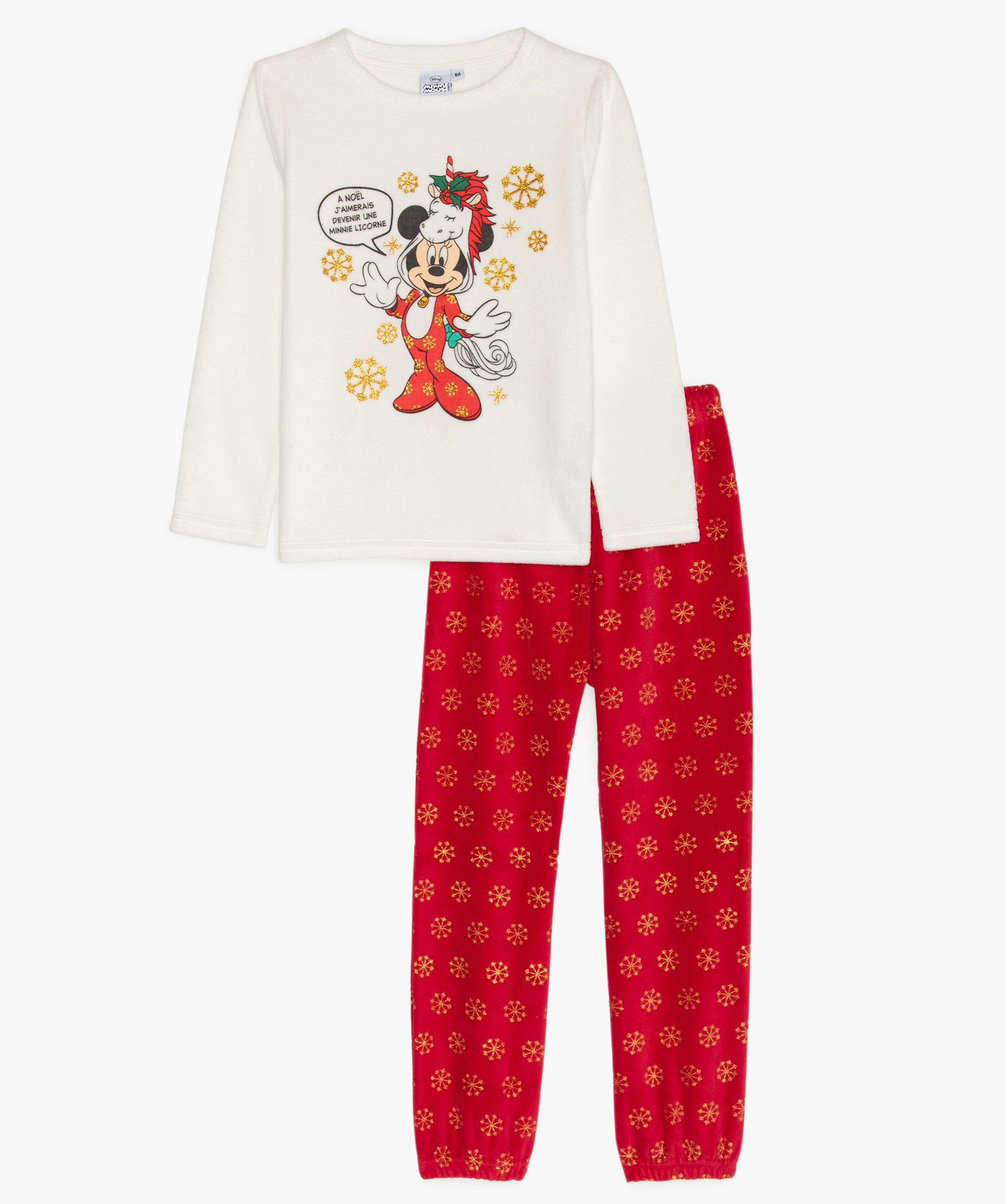 Pyjama garçon Noël - écru