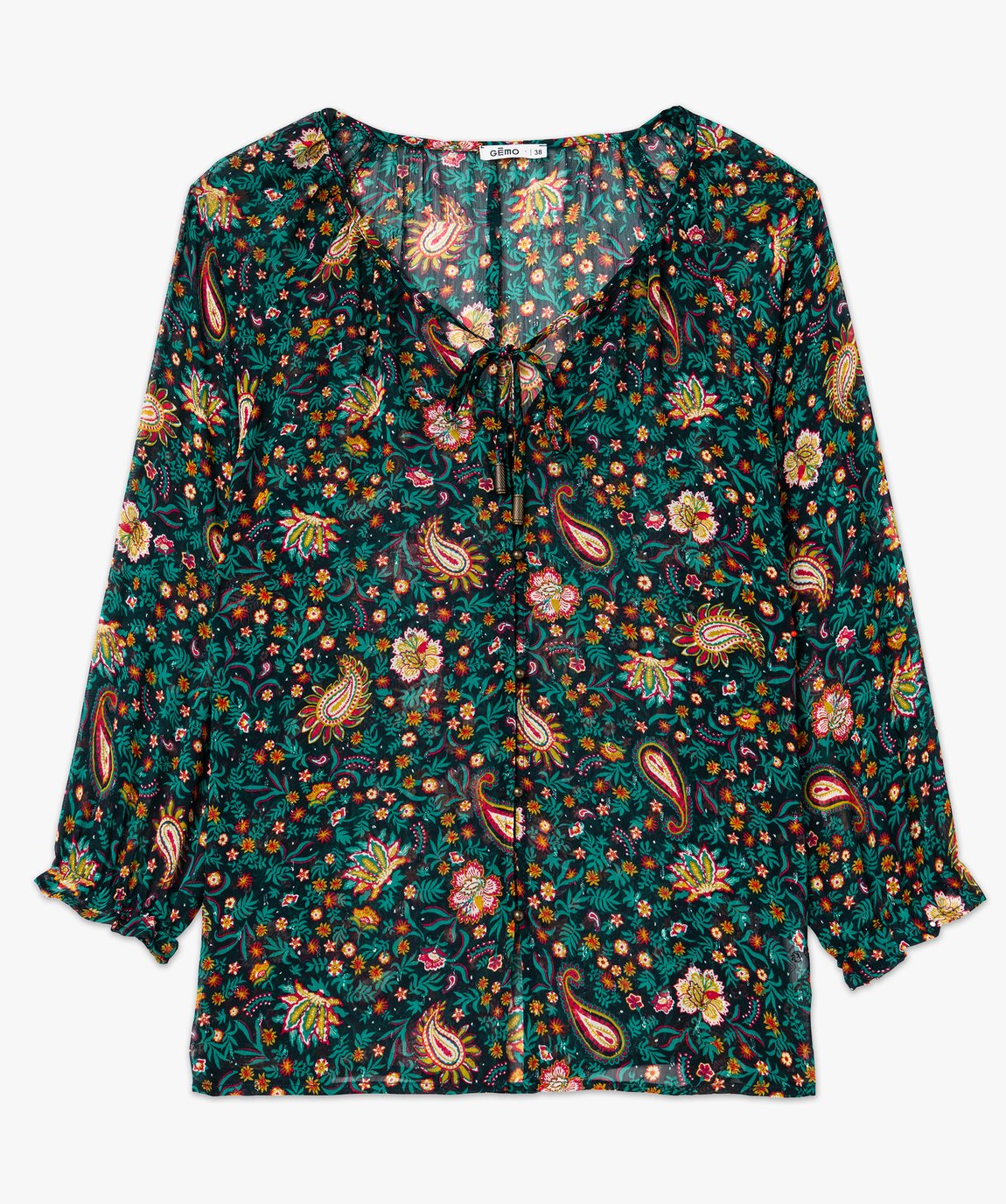 Chemise Club By Gemo Belle Multicolore Femme Taille T M (38/40) - Occasion TBE