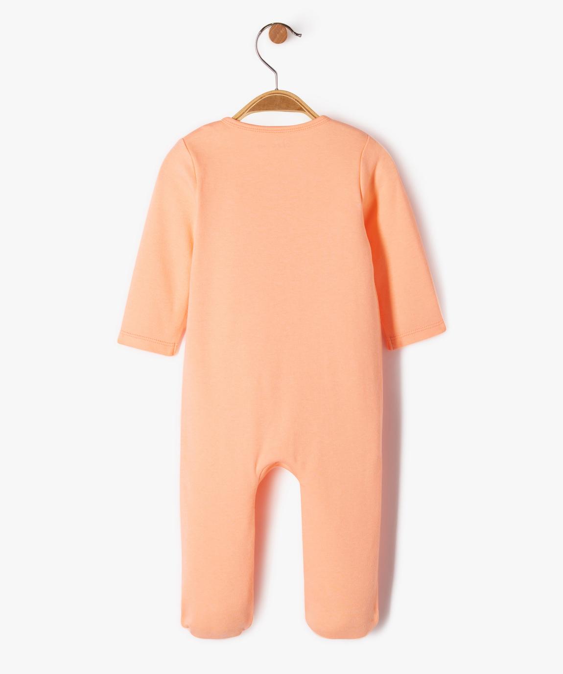 Minnie Mouse Pyjama Dors Bien Bébé Fille - Manches Longues 80% Coton 20% Polyester