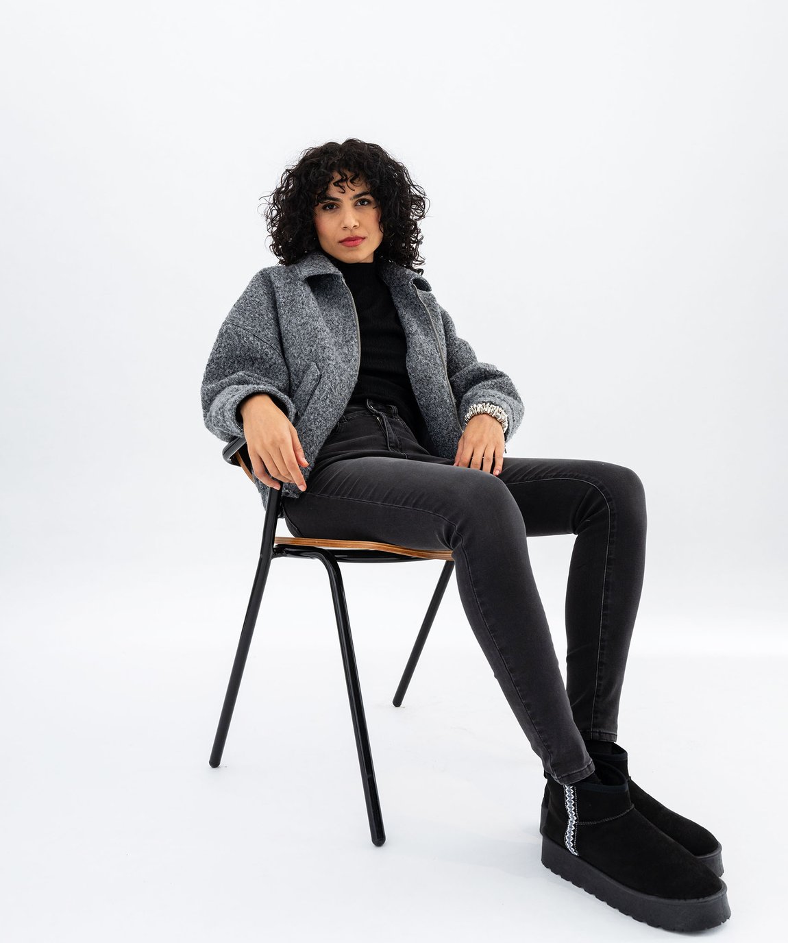 ch Gymshark femmes adapter le legging sans couture camouflage noir/gris