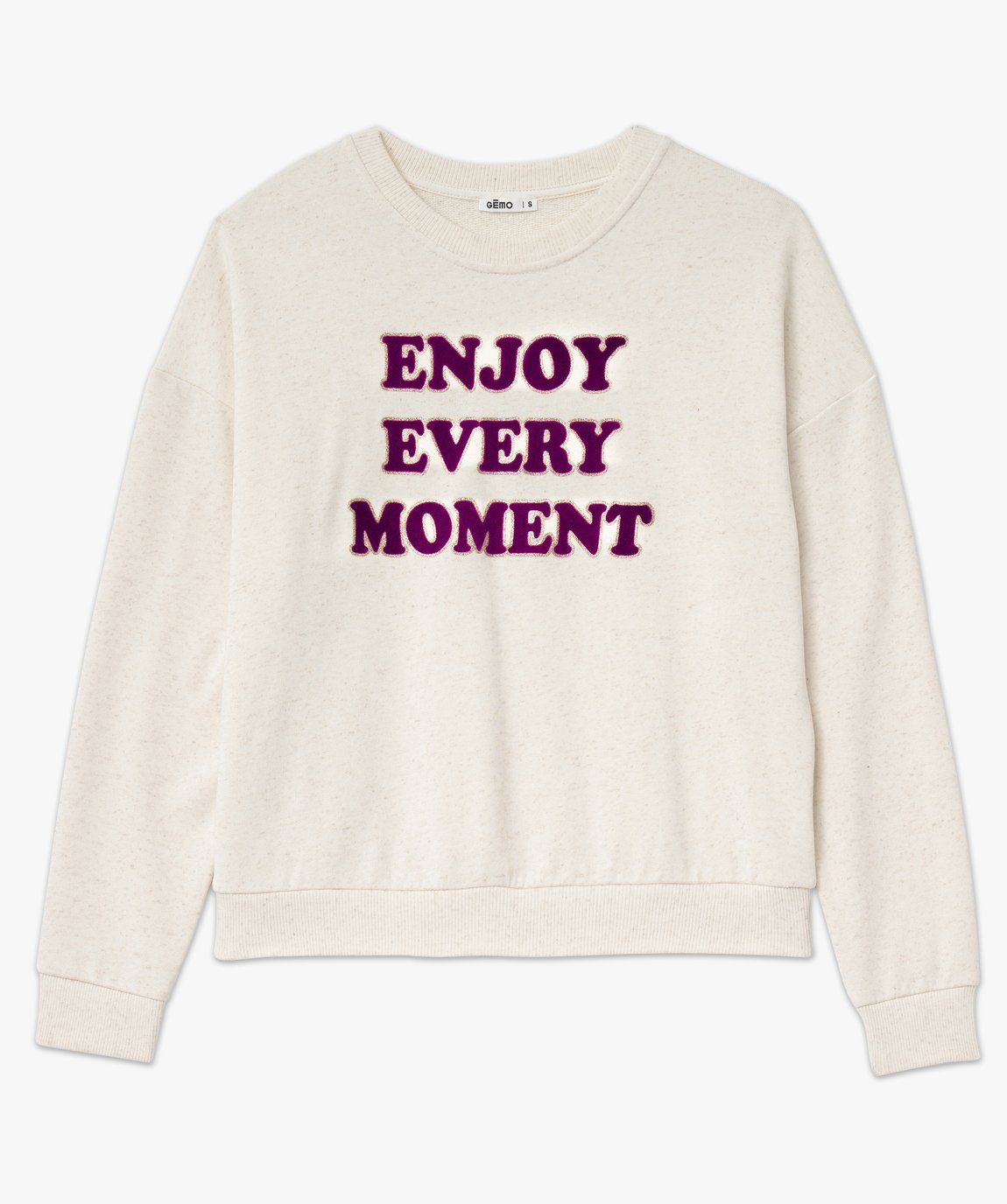 Sweat à inscriptions