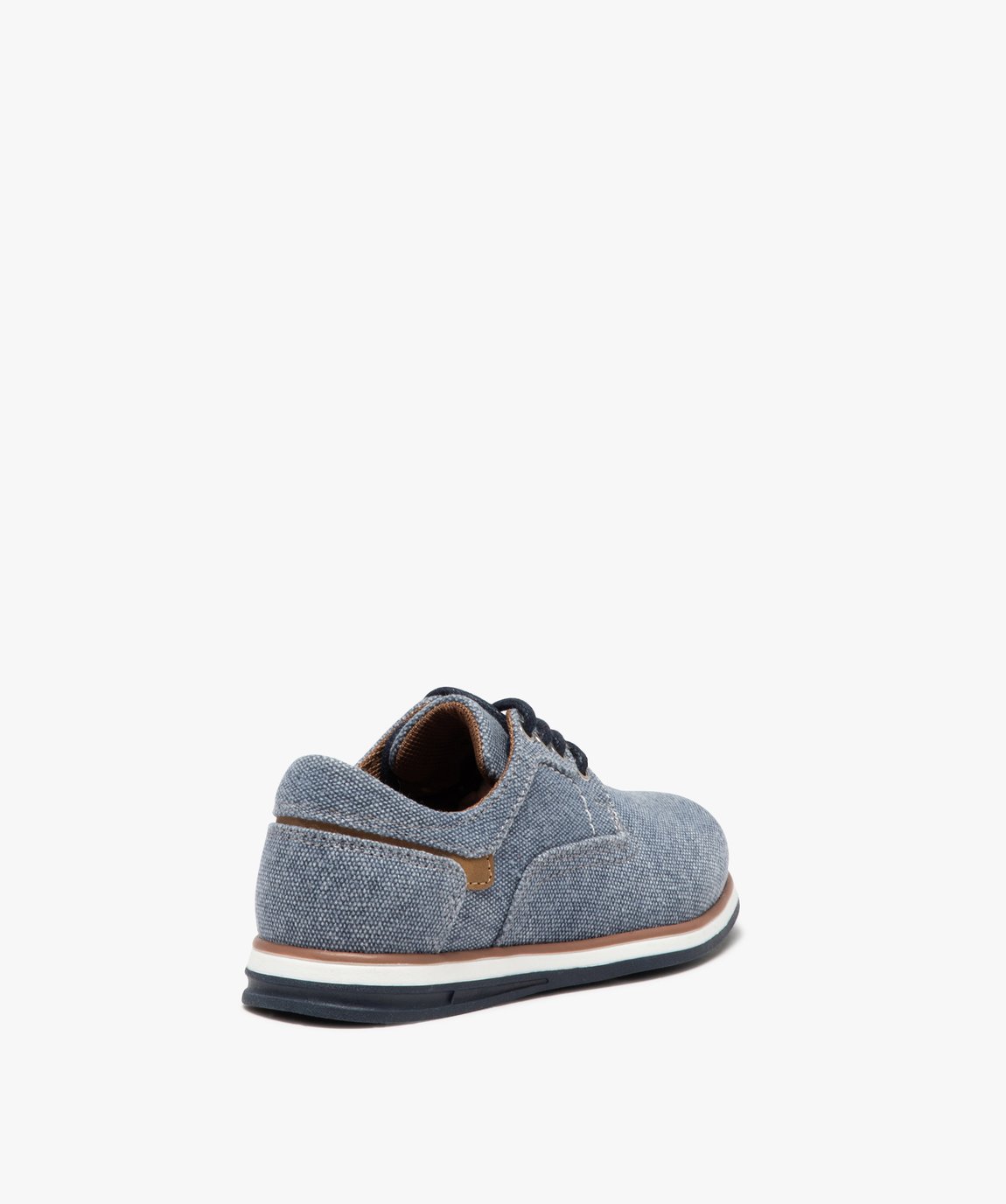 Chaussures Garçon En Lin à Lacets - Bluchers Été Avec Semelle Jute - Fabriqué En Espagne