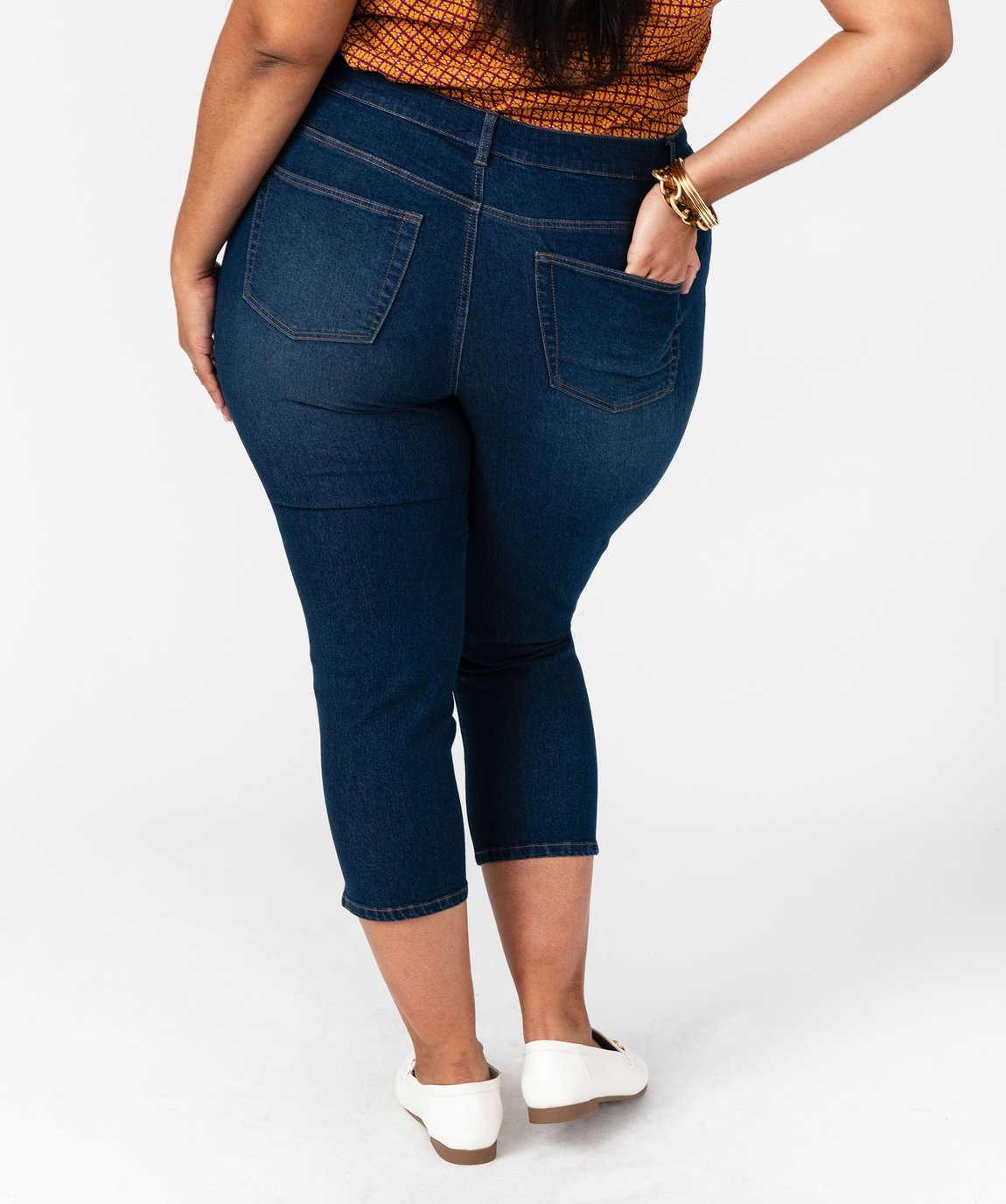 Pantacourt Stretch Femme – An Vito – Taille 48 – Crème – Neuf Avec Défauts