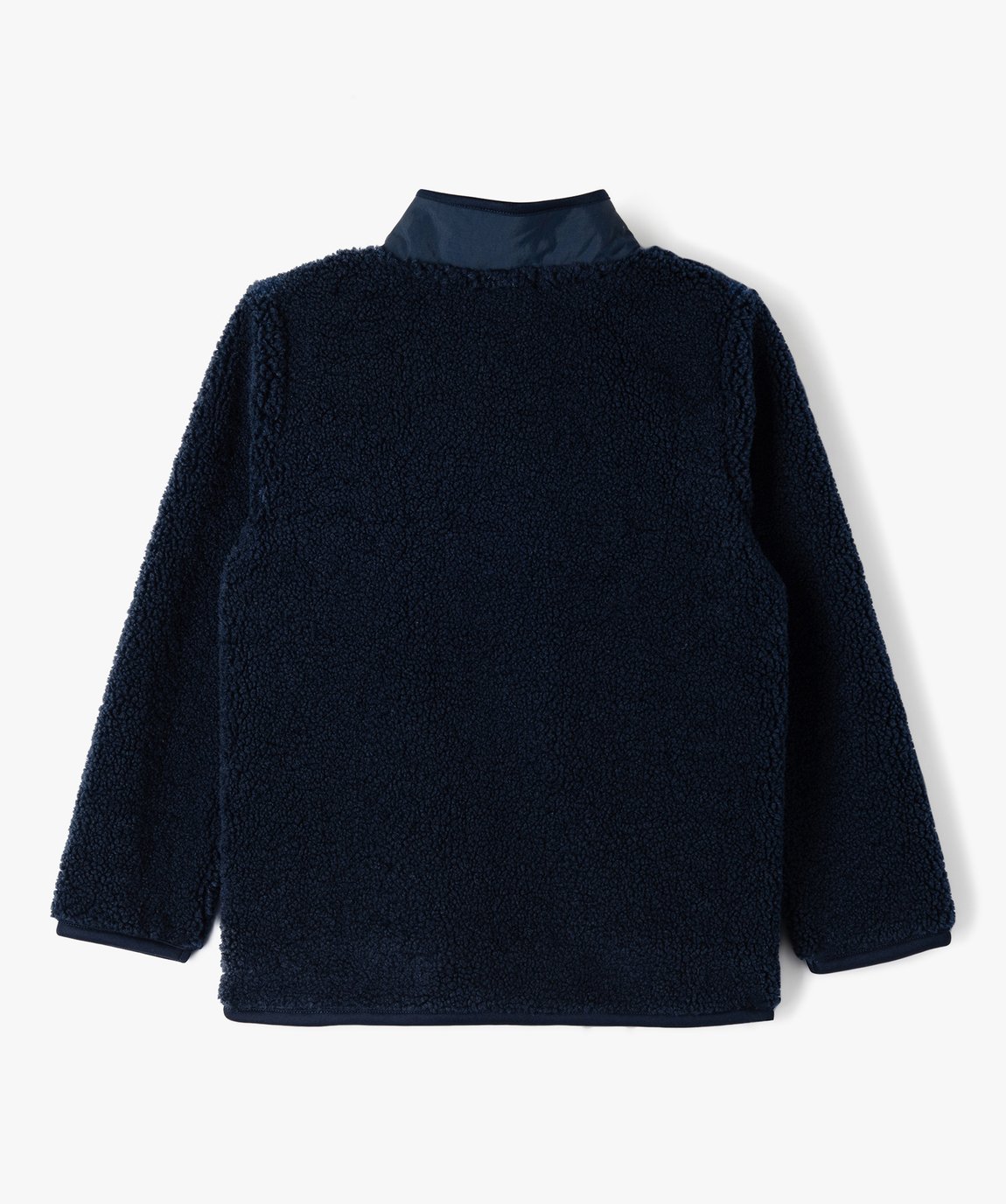 Gilet Zippé Tricot Bleu Chiné | Atlas For Men