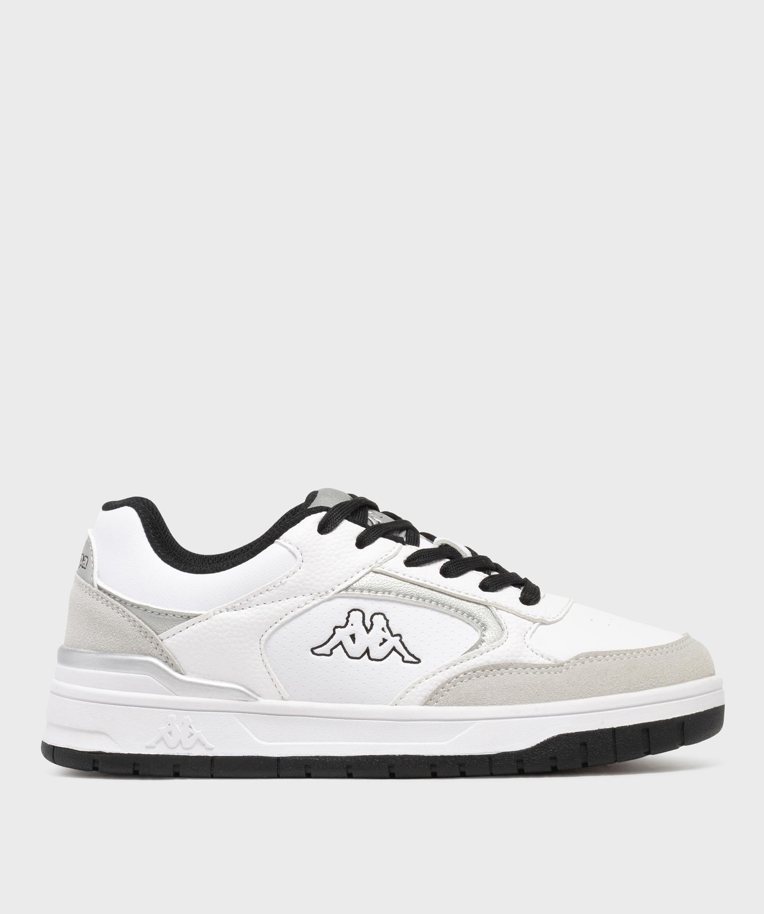 Baskets multi-matières Logo Manis 2.0 femme - Kappa - 37 - blanc standard - KAPPA