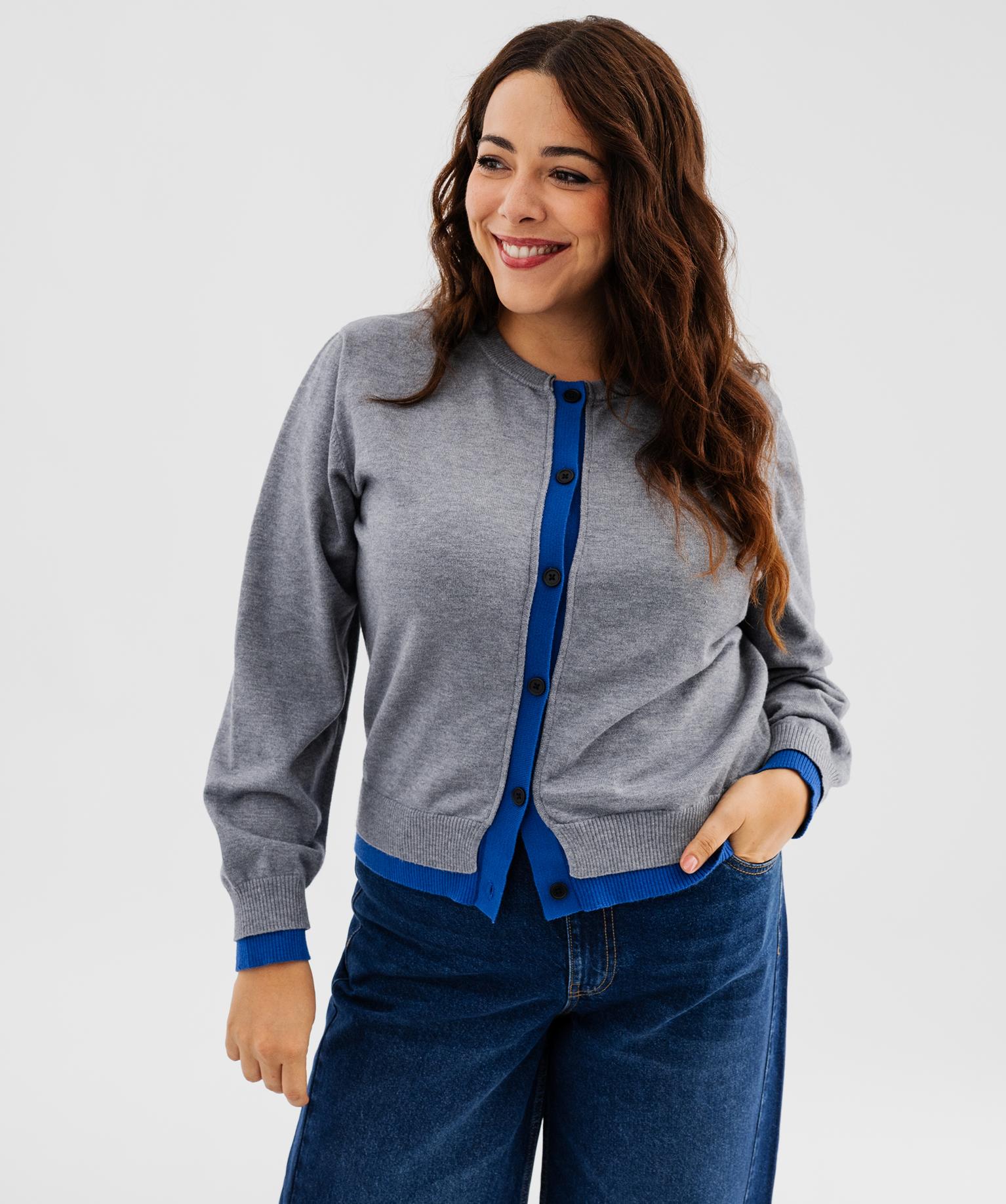 Gilet boutonné femme grande taille - GEMO