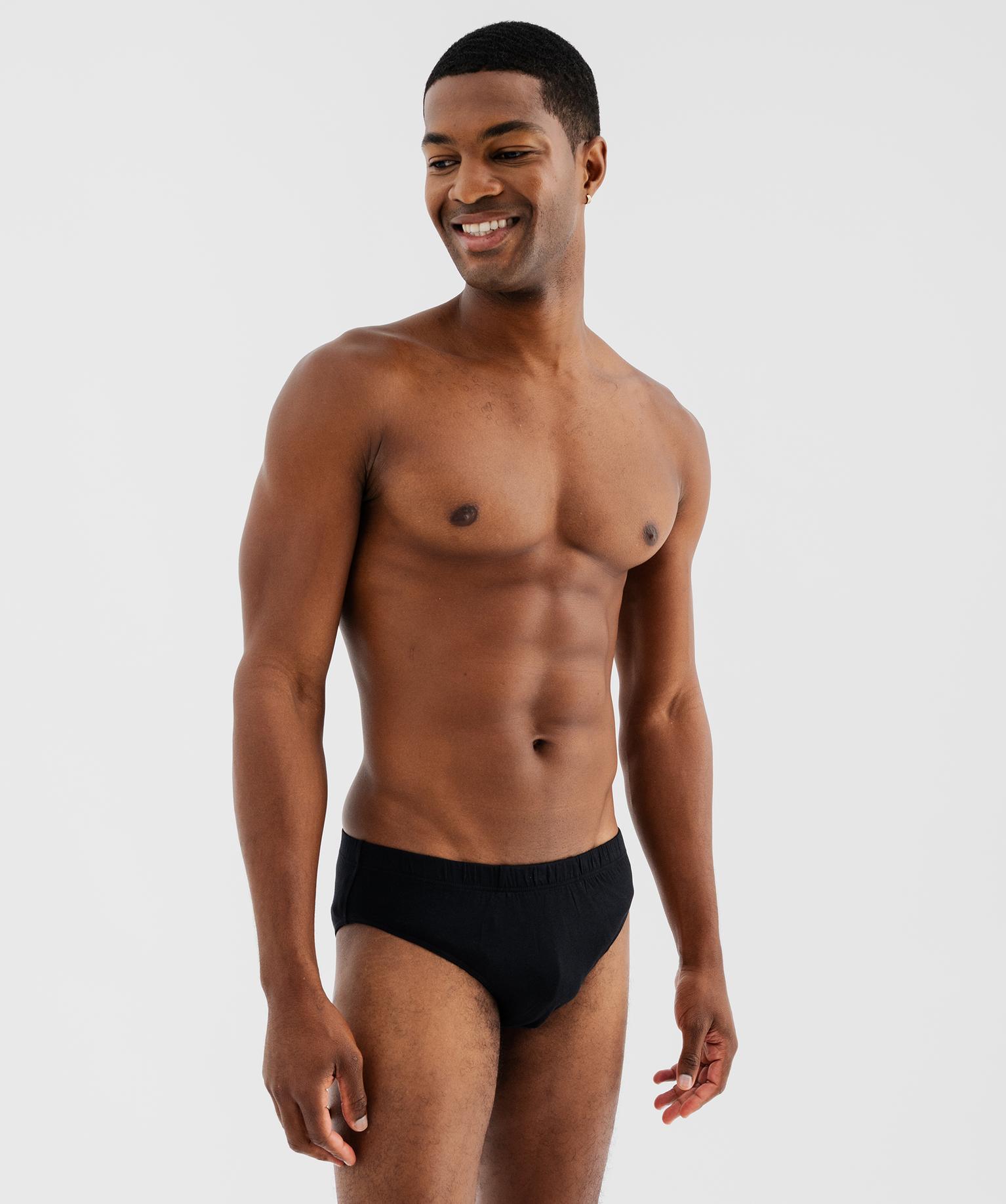 Slip en coton stretch à taille élastiquée homme (lot de 3) - GEMO Slip en coton stretch à taille élastiquée homme (lot de 3) - GEMO