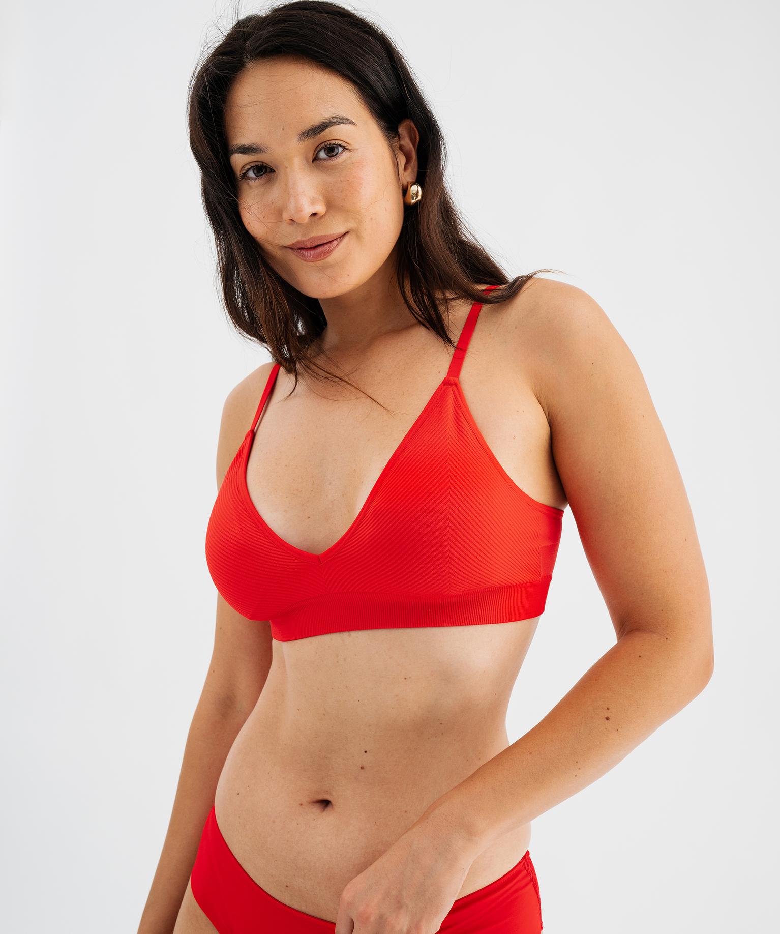 Brassière triangle sans armatures femme - GEMO Brassière triangle sans armatures femme - GEMO