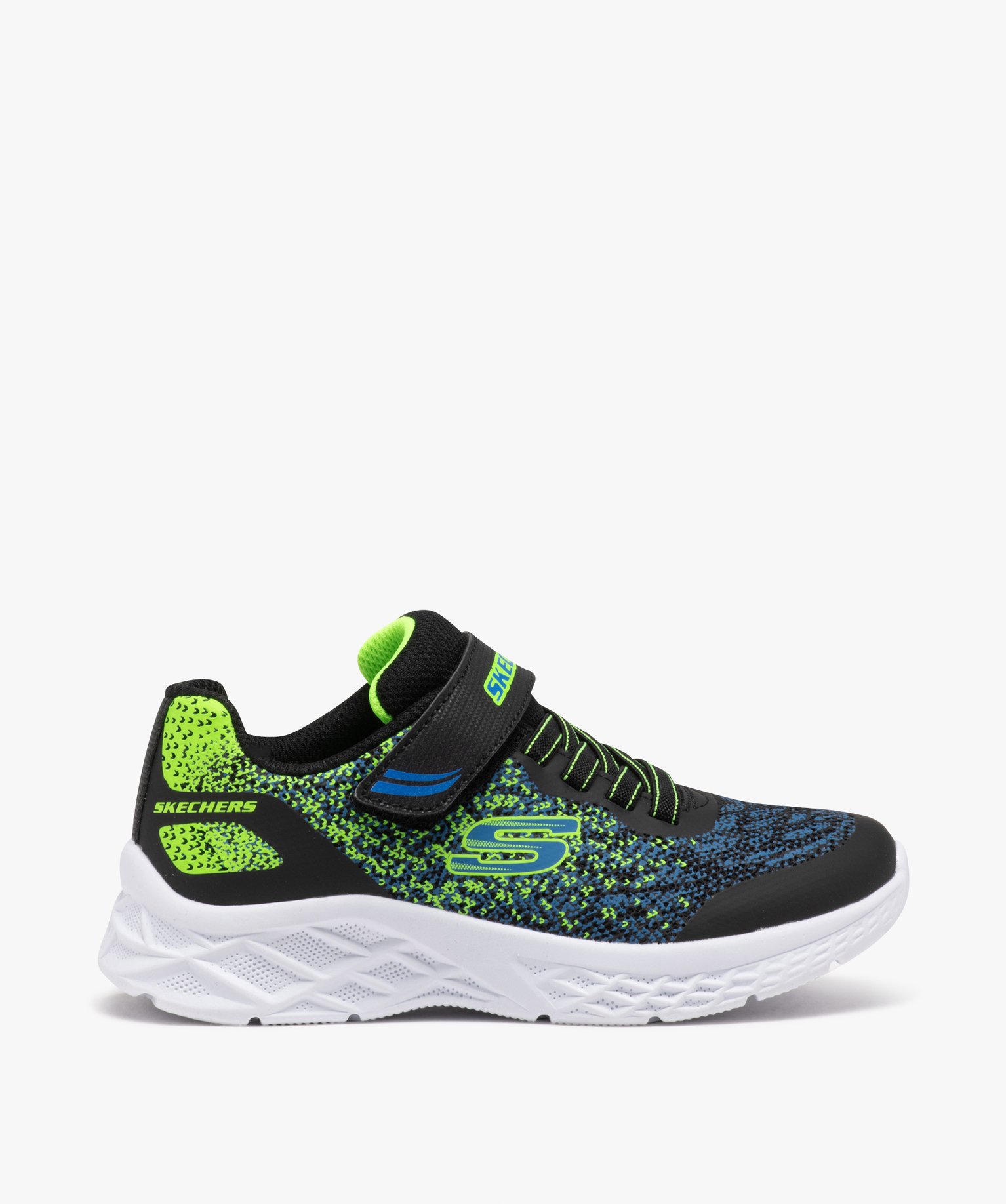 Baskets garçons running à reliefs colorés - Skechers - 32 - bleu chine - SKECHERS