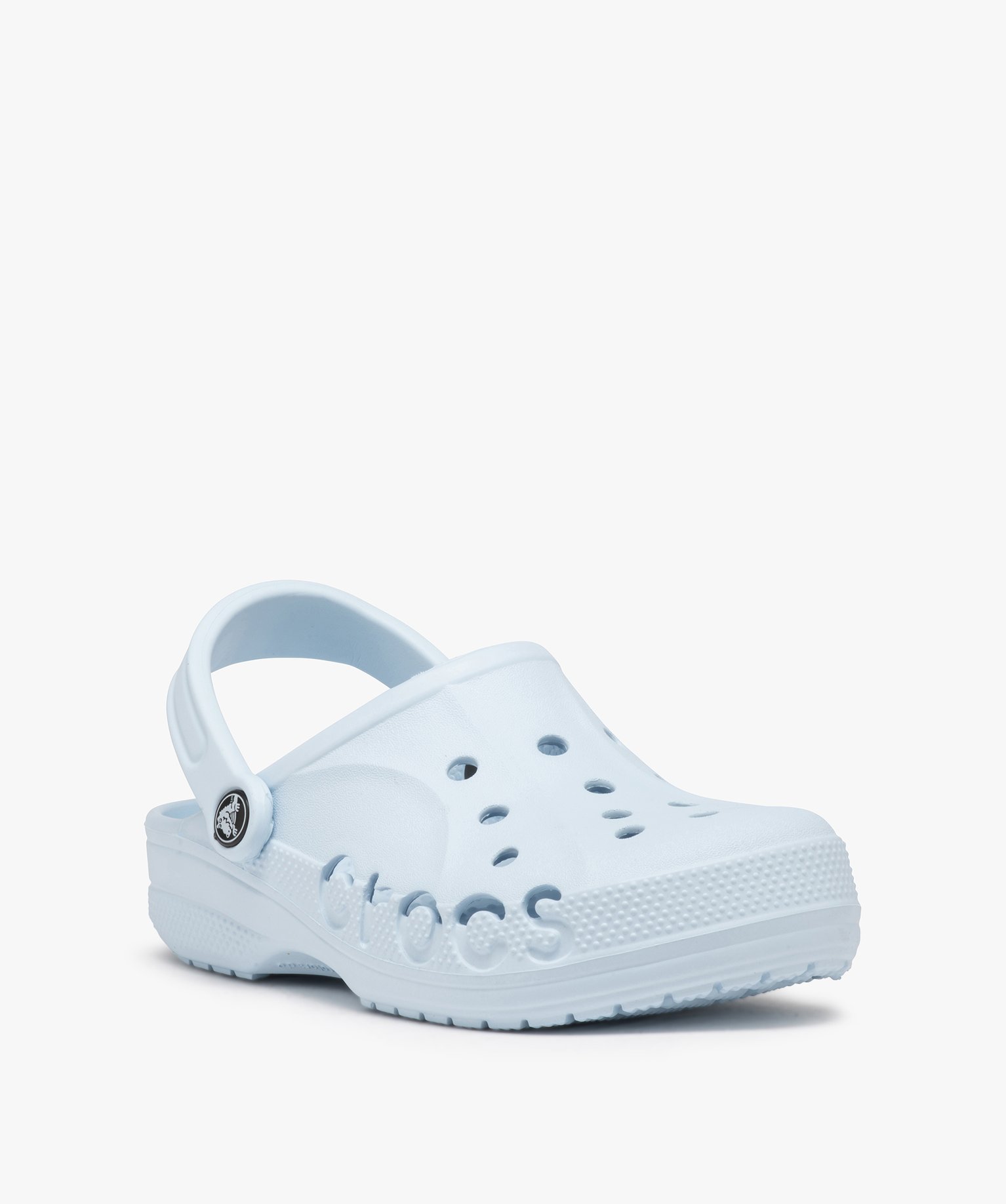 Sabots souples femme unis perforés à bride amovible - Crocs - 39/40 - bleu - CROCS