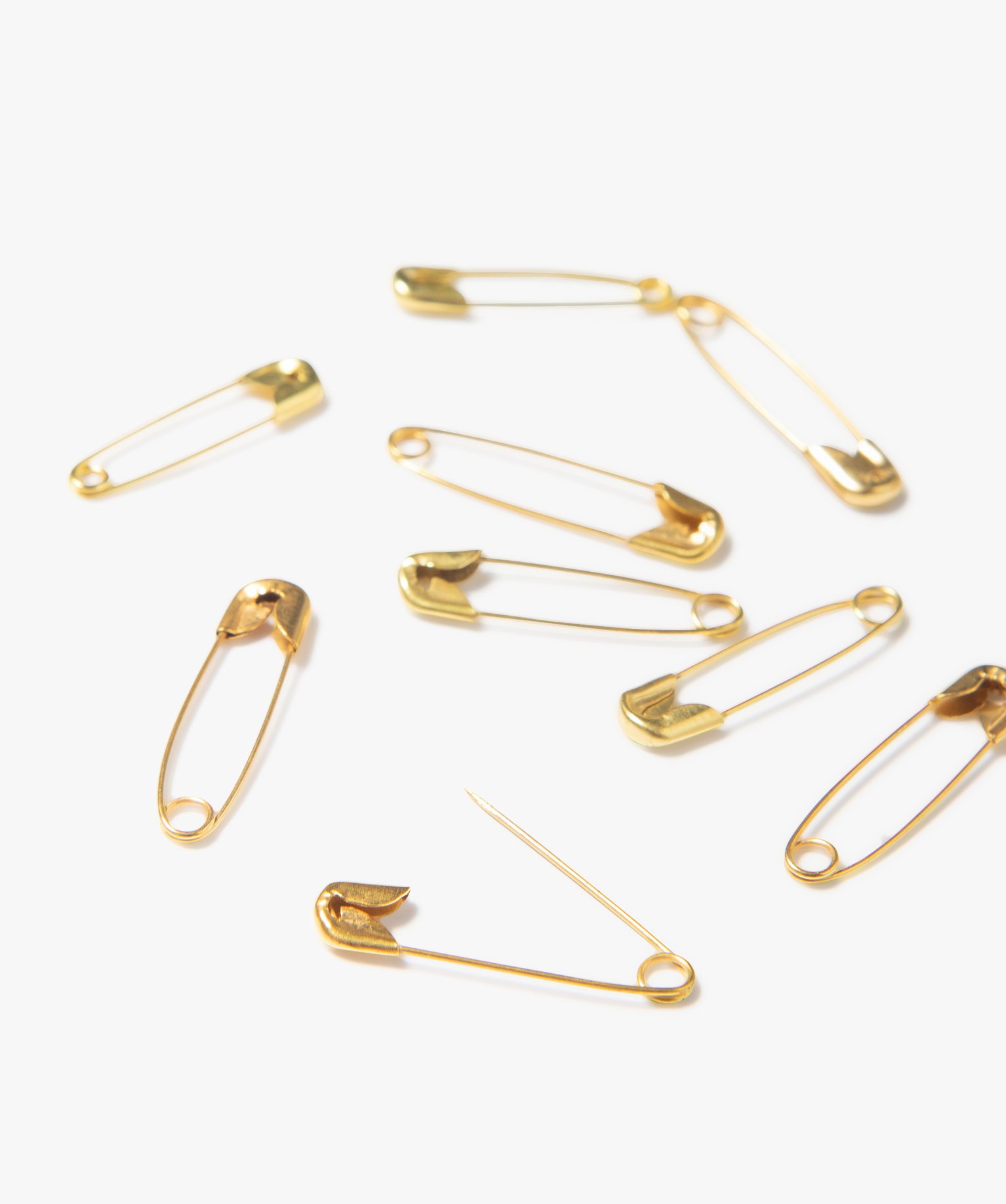 Épingles de sûreté petites tailles (boîte de 36) - Prima - TU - or - PRIMA