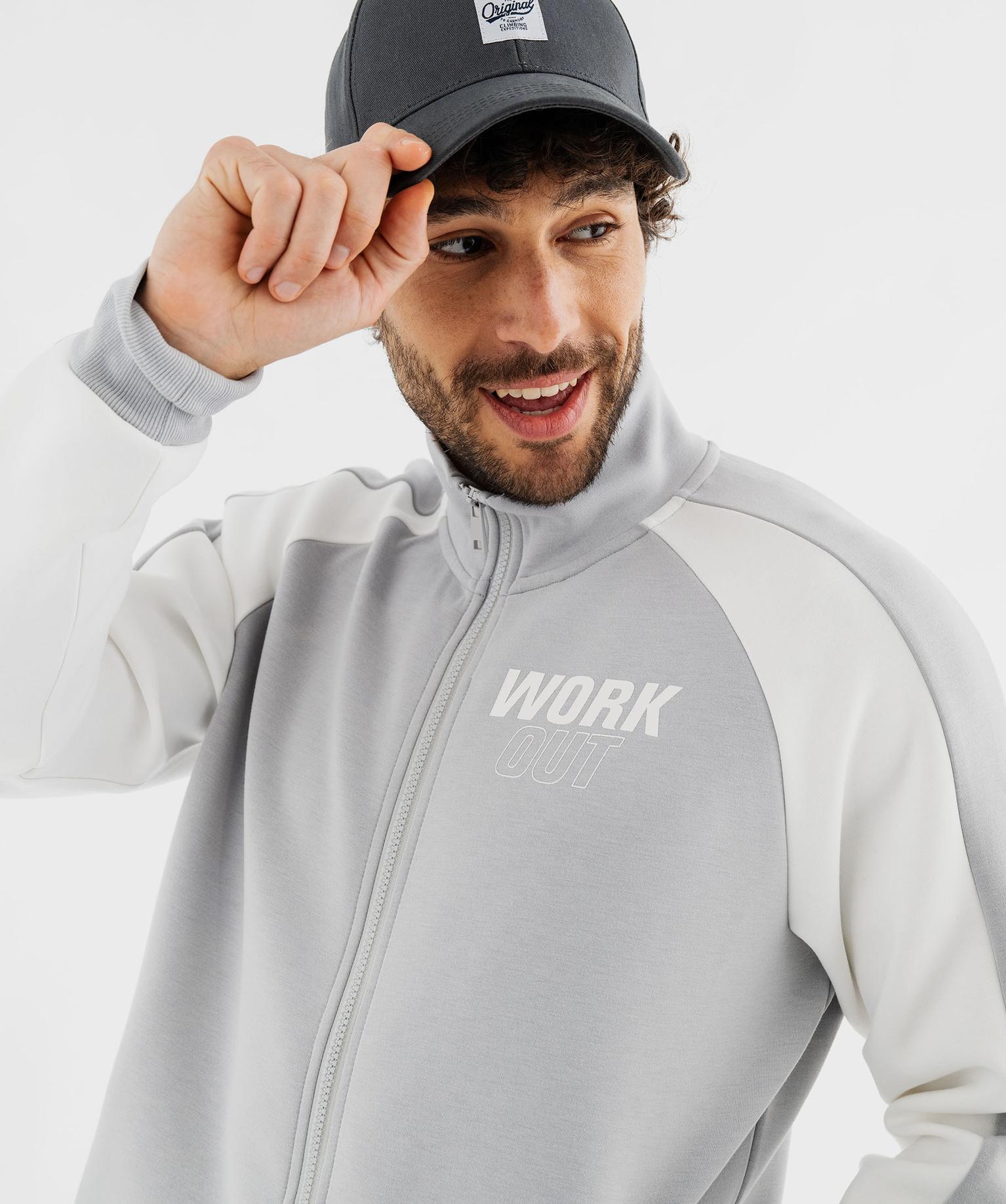 Sweat-shirt Homme à Col Montant Demi-zip - Coupe Ample, Molleton Doux, Manches Longues, Pour Style Décontracté
