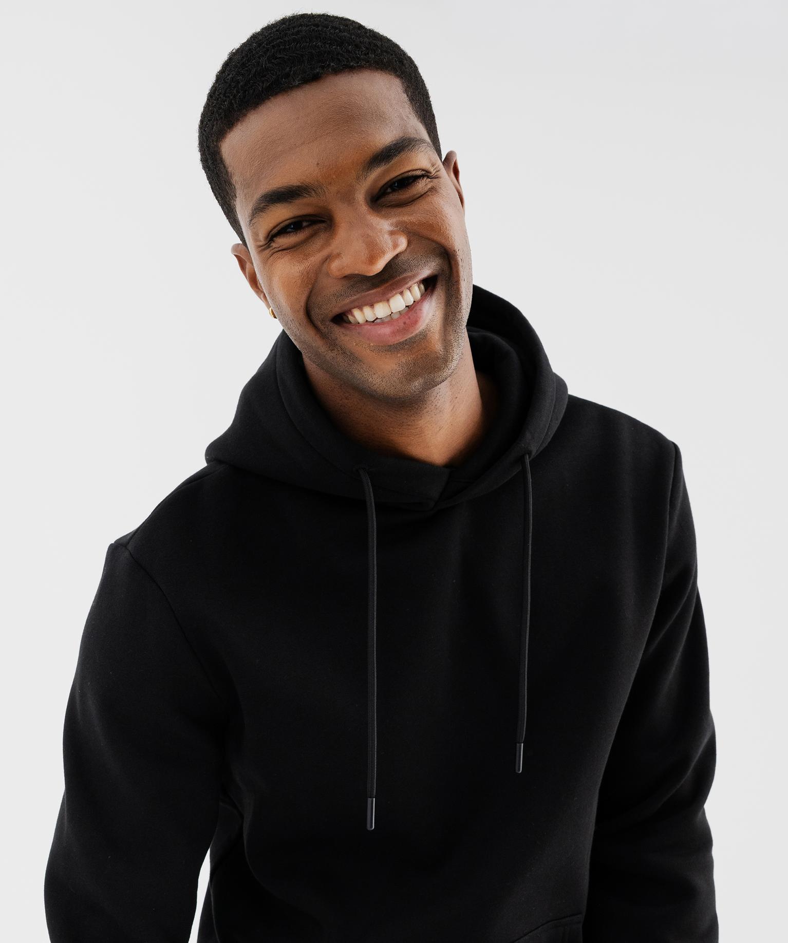 Sweat à capuche en molleton doux homme - GEMO