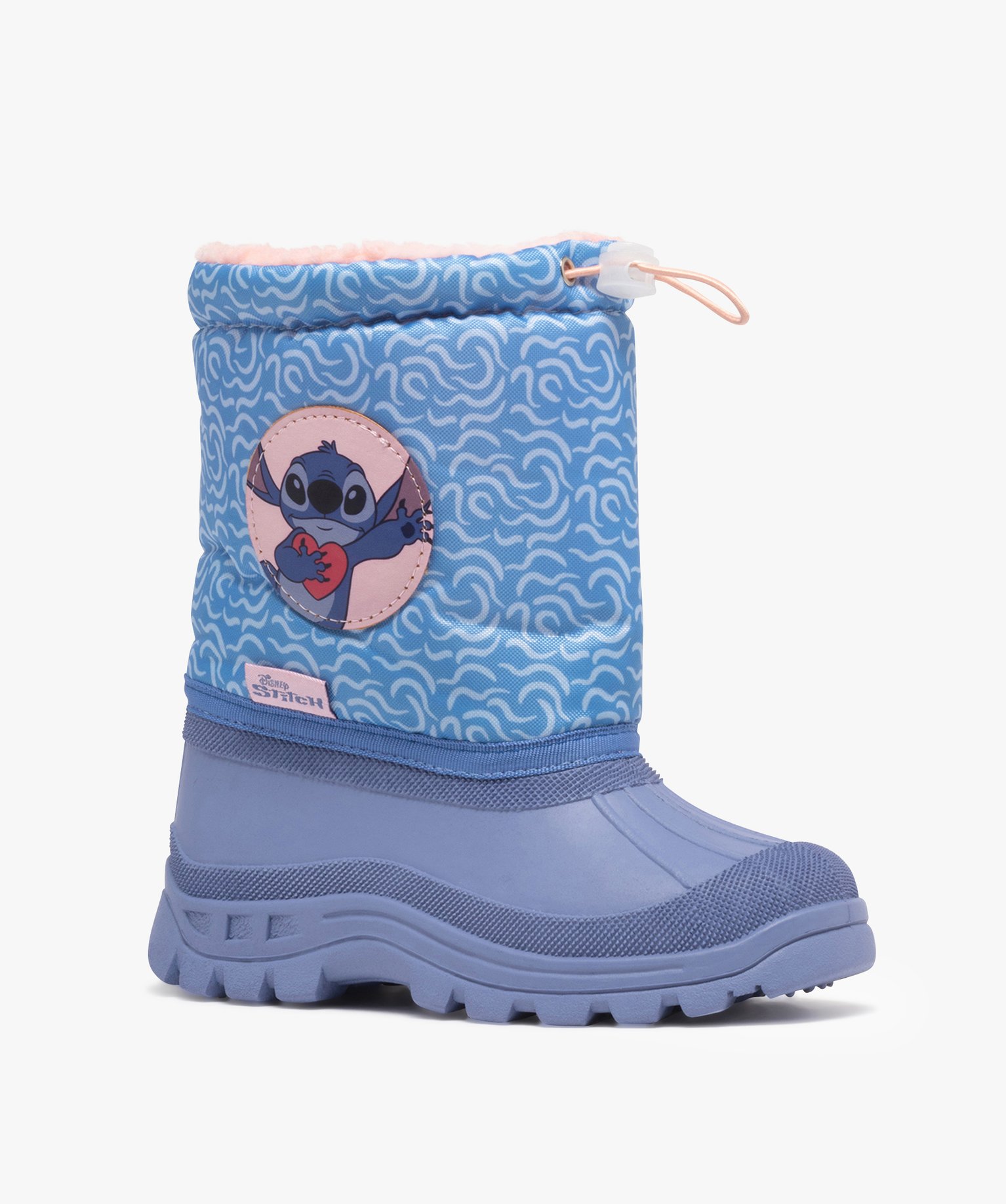 Bottes De Neige Lilo & Stitch Pour Enfants - Imperméables, Respirantes, Semelle Antidérapante, Licence Officielle Disney